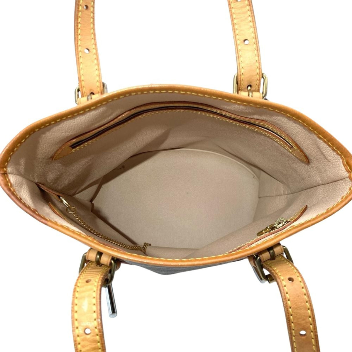 Louis Vuitton Brown Monogram Canvas Handbag Tote Bag (Pre-Owned)