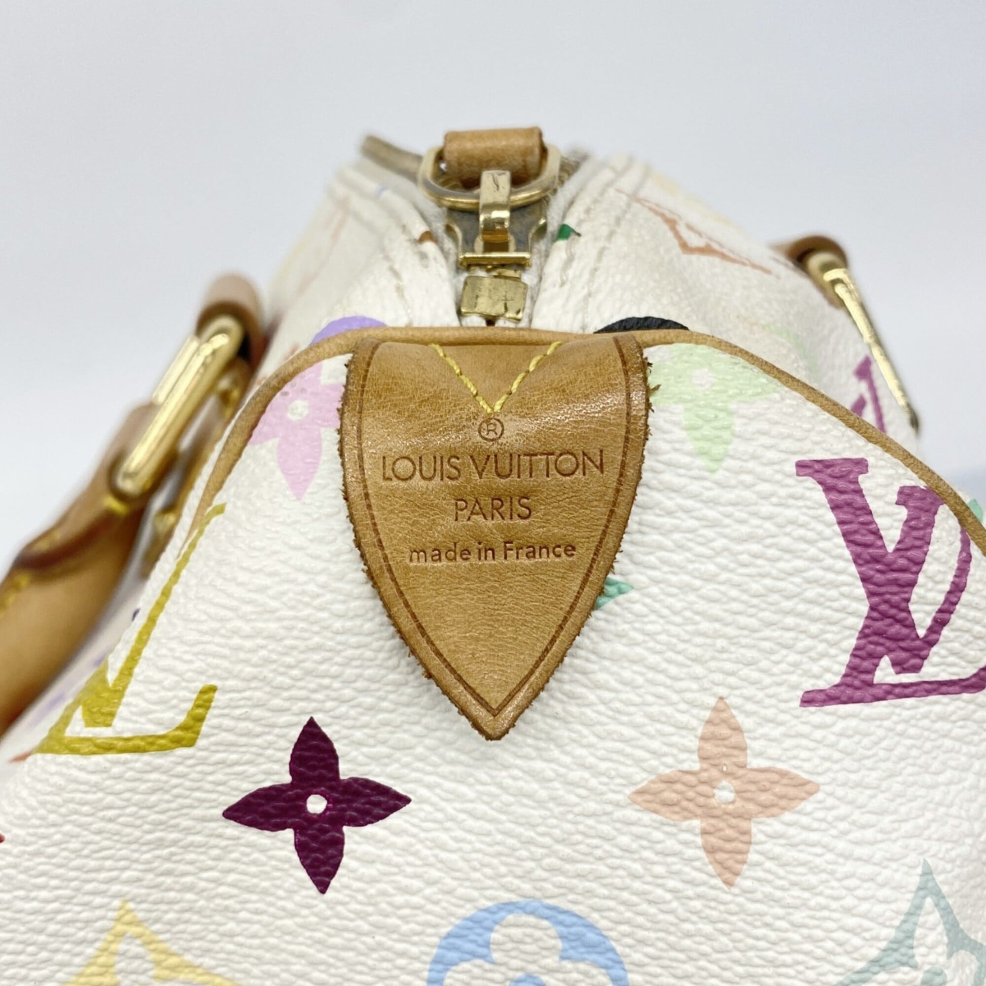 Louis Vuitton Blanc Handbag (Pre-Owned)