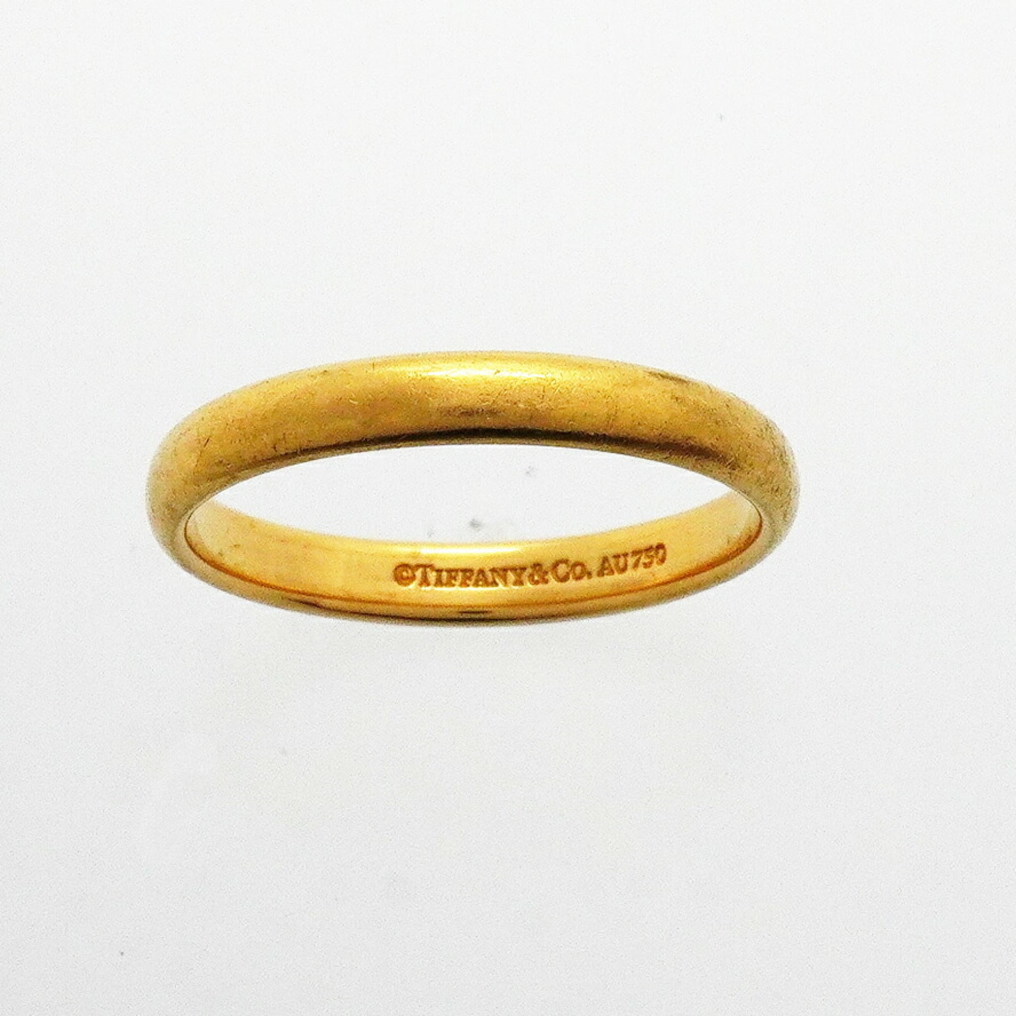 Tiffany Yellow Gold (18K) Band Ring (Pre-Owned)