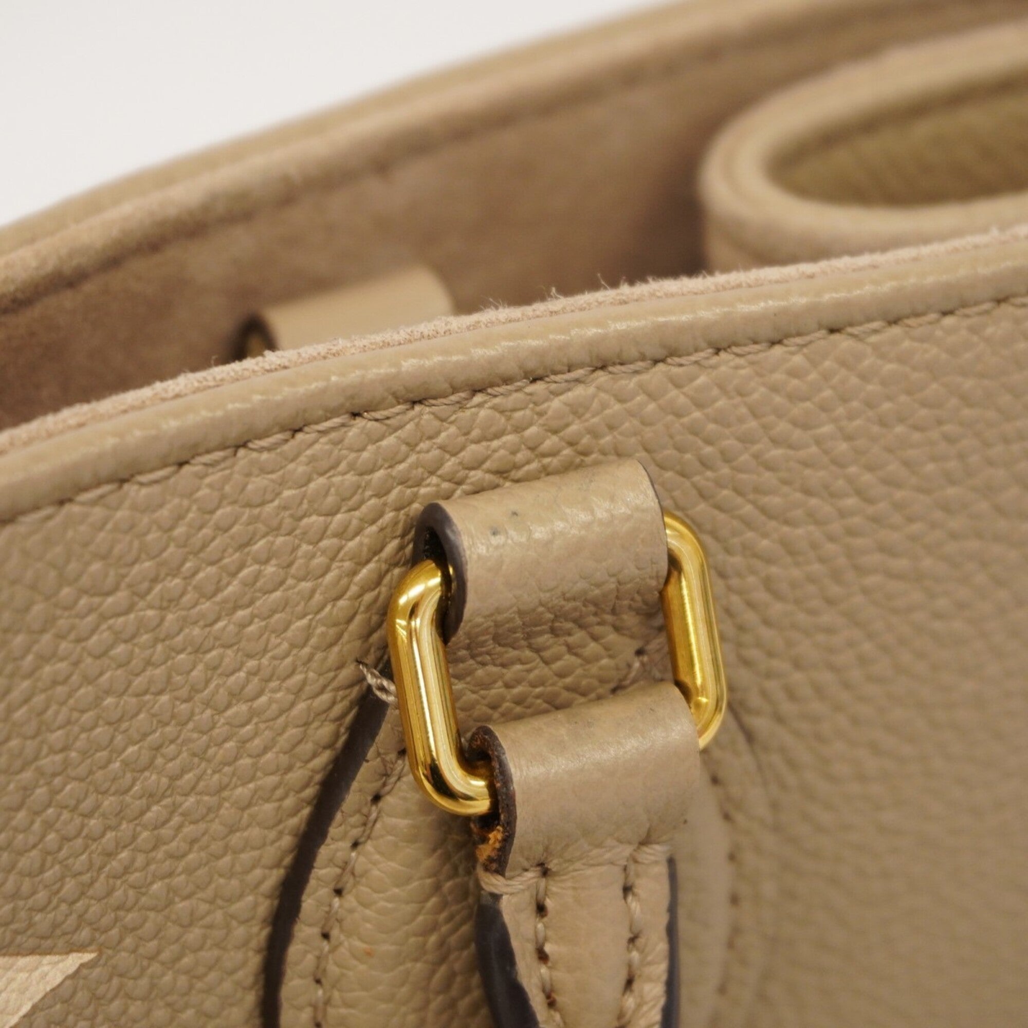Louis Vuitton Cream Tourterelle Tote Bag (Pre-Owned)