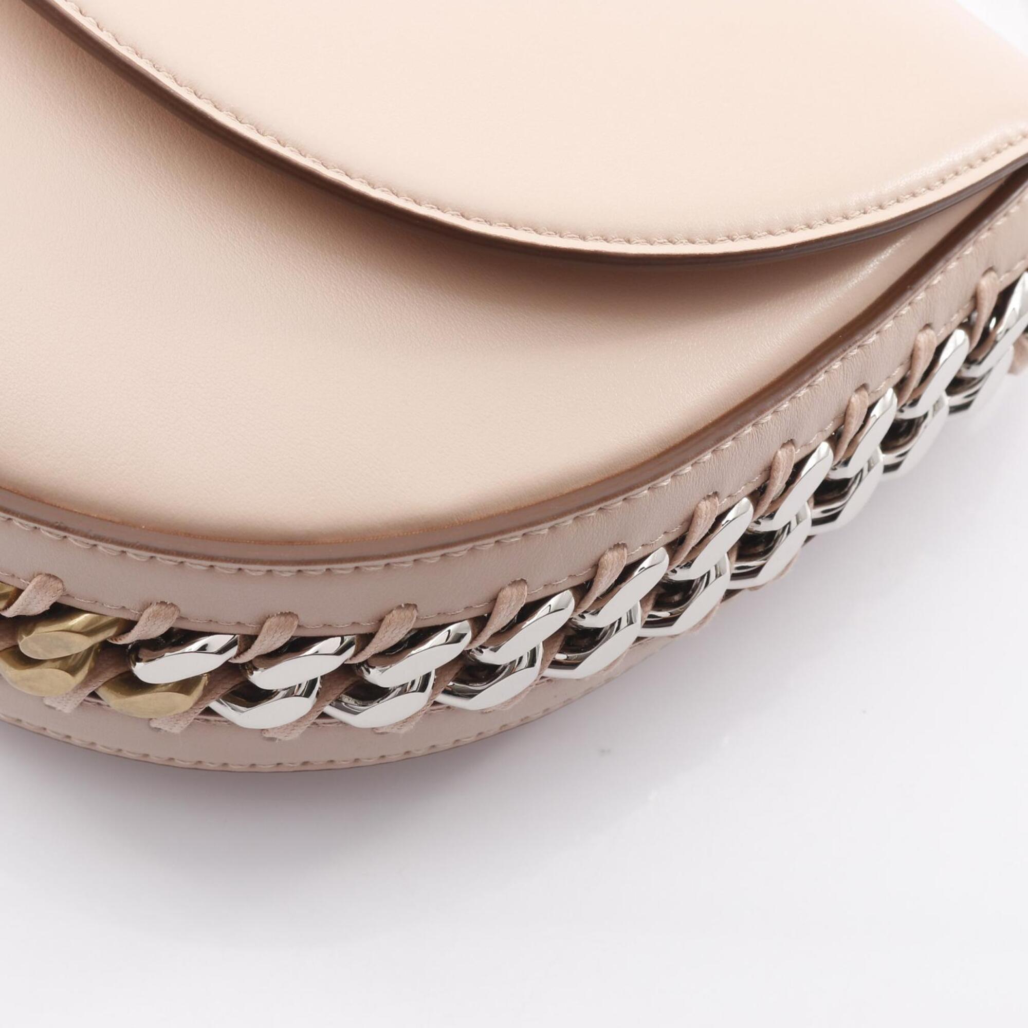 Stella Mccartney Pink Faux Leather Handbag Shoulder Bag (Pre-Owned)