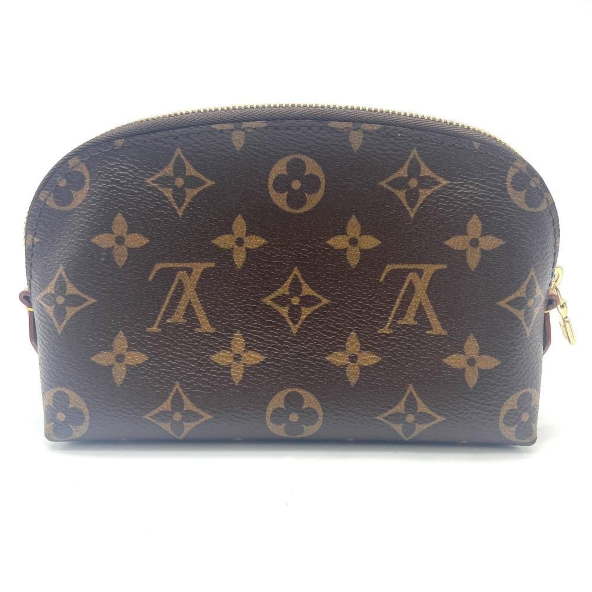 Louis Vuitton Monogram Brown Monogram Pouch Wash Bag (Pre-Owned)