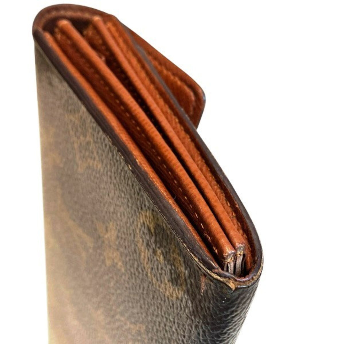Louis Vuitton Monogram Brown Monogram Long Wallet (Bi-Fold) (Pre-Owned)