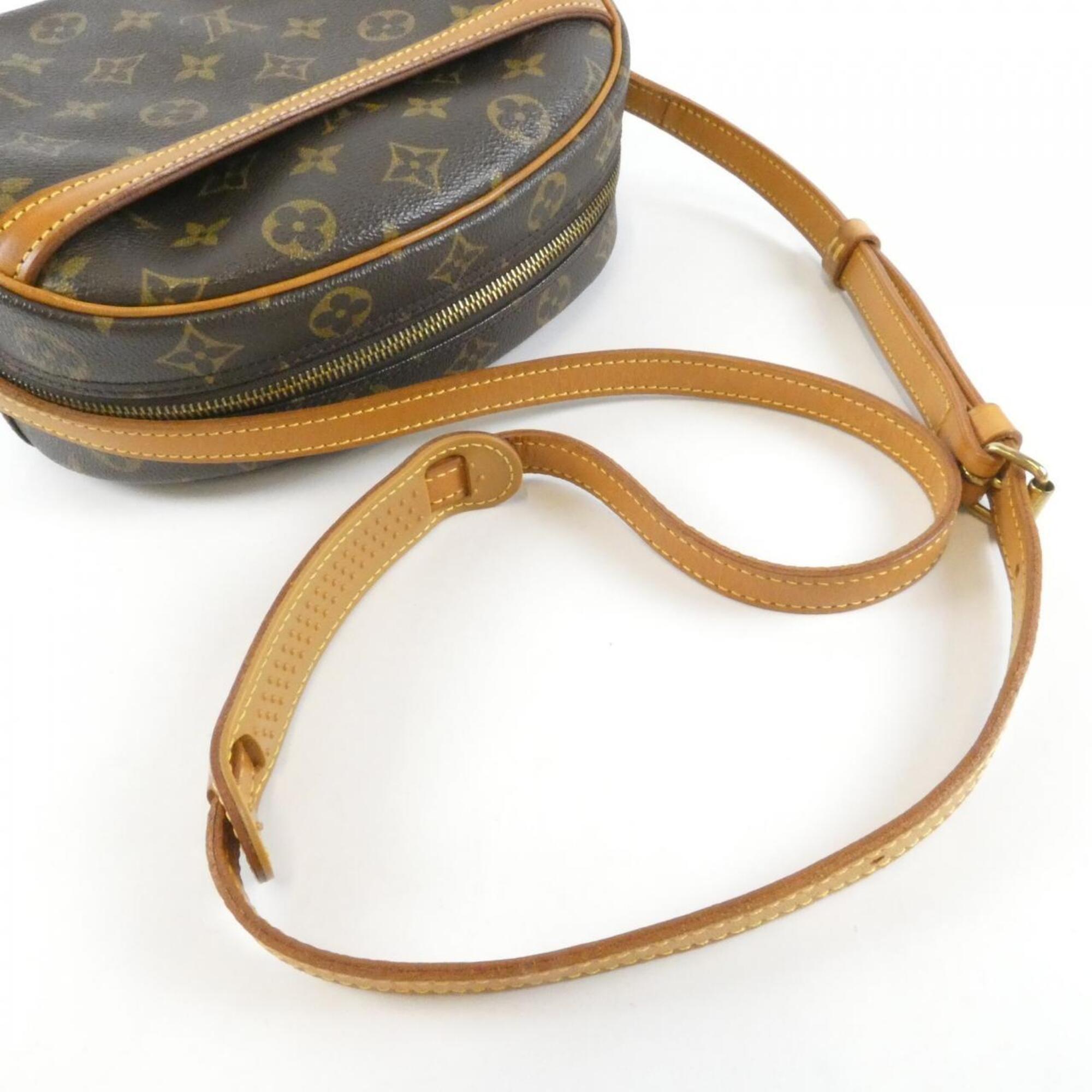 Louis Vuitton Marron Coated Canvas Shoulder Bag (Pre-Owned)