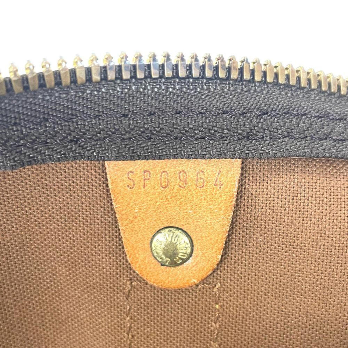 Louis Vuitton Brown Monogram Canvas Boston Bag (Pre-Owned)
