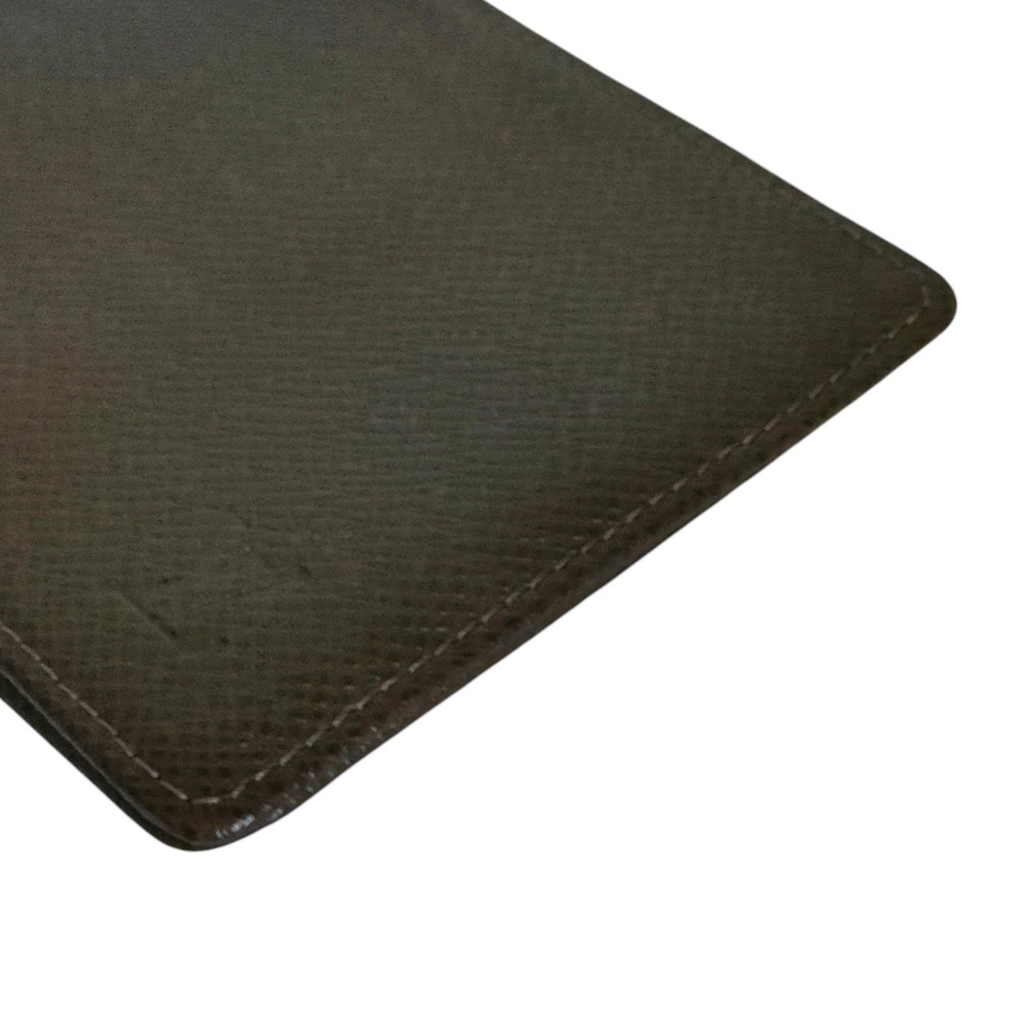 Louis Vuitton Taiga Brown Leather Wallet (Bi-Fold) (Pre-Owned)