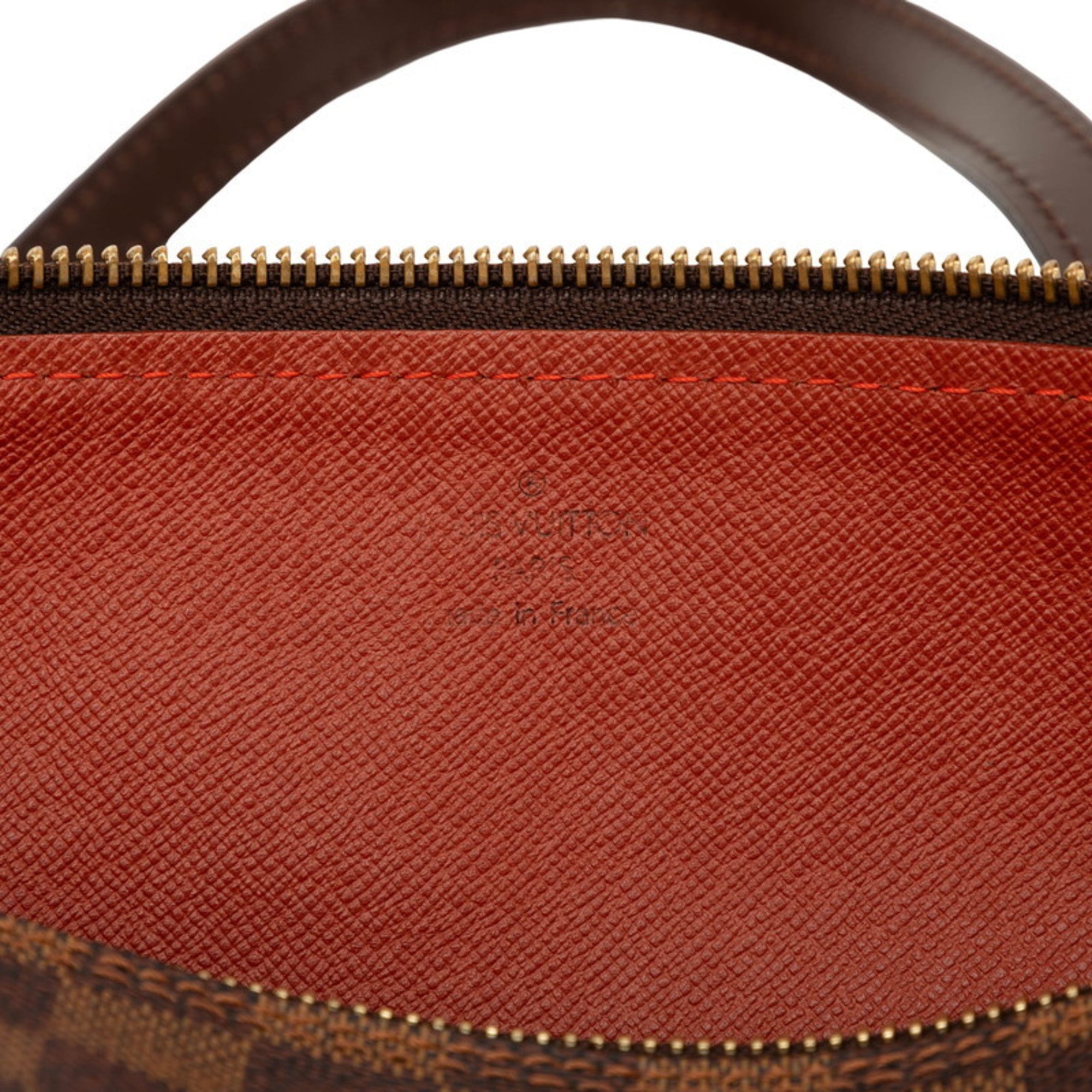 Louis Vuitton Damier Brown Pvc Leather Handbag (Pre-Owned)