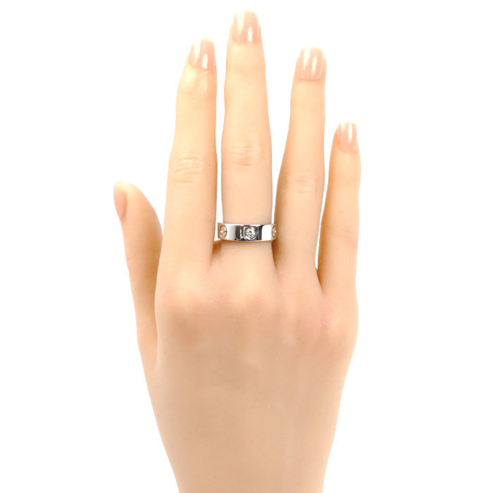 Cartier White Gold (18K) Band Ring (Pre-Owned)