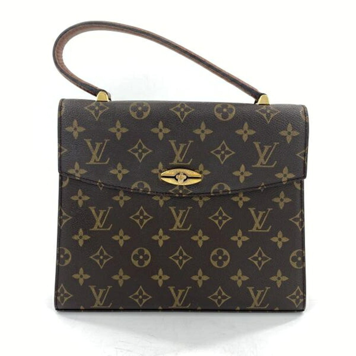 Louis Vuitton Brown Monogram Handbag (Pre-Owned)