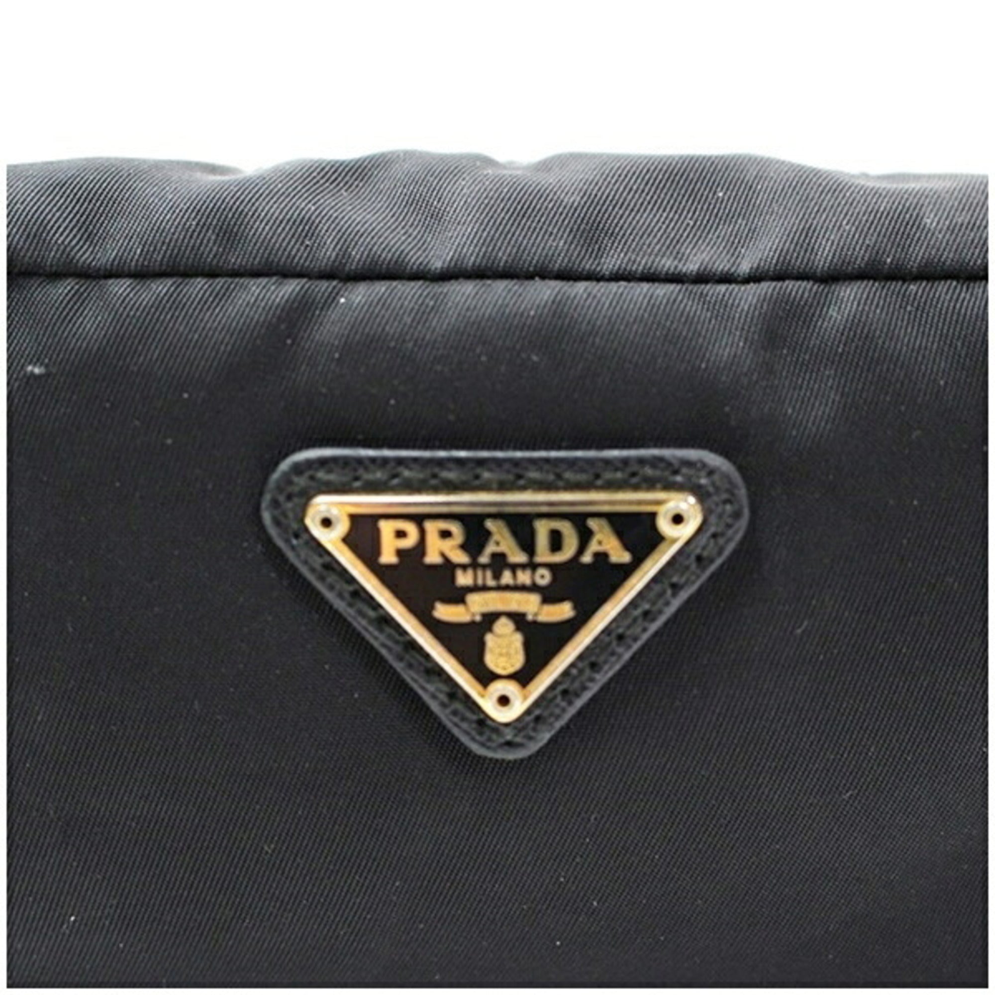 Prada Black Nylon Pouch (Pre-Owned)