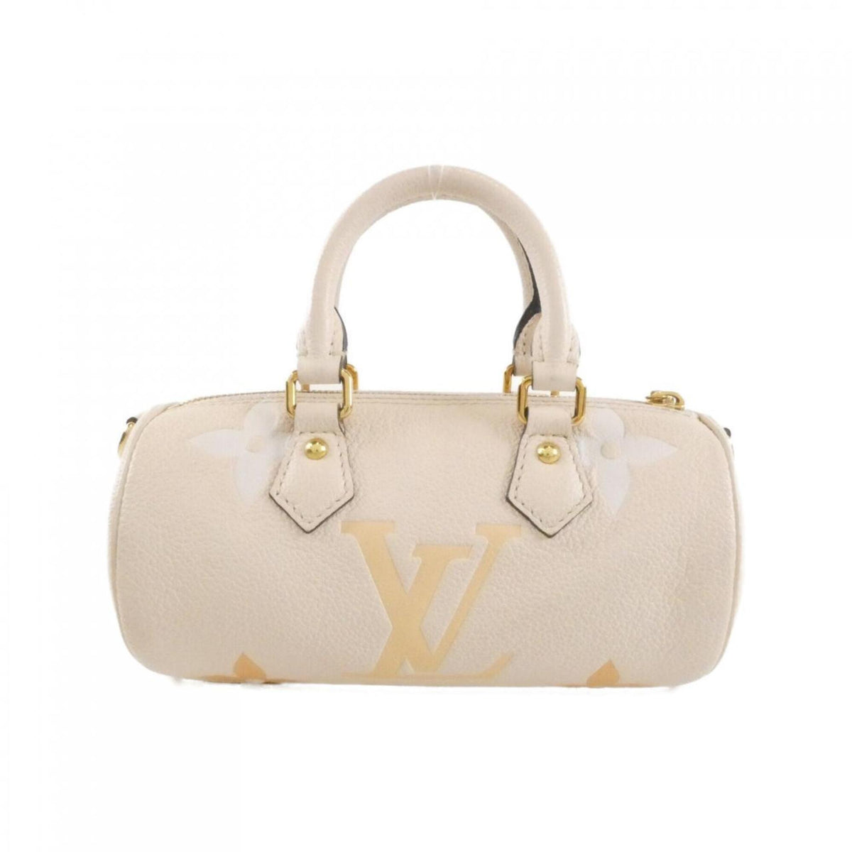 Louis Vuitton Monogram Empreinte Cream Saffron Monogram Empreinte Shoulder Bag (Pre-Owned)