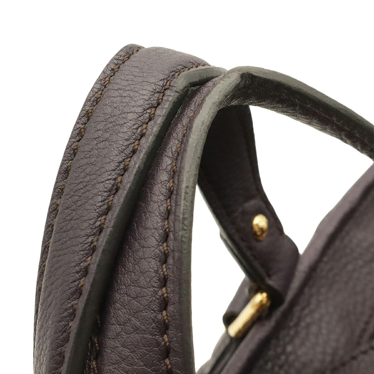 Louis Vuitton Purple Mahina Leather Handbag Shoulder Bag Tote Bag (Pre-Owned)