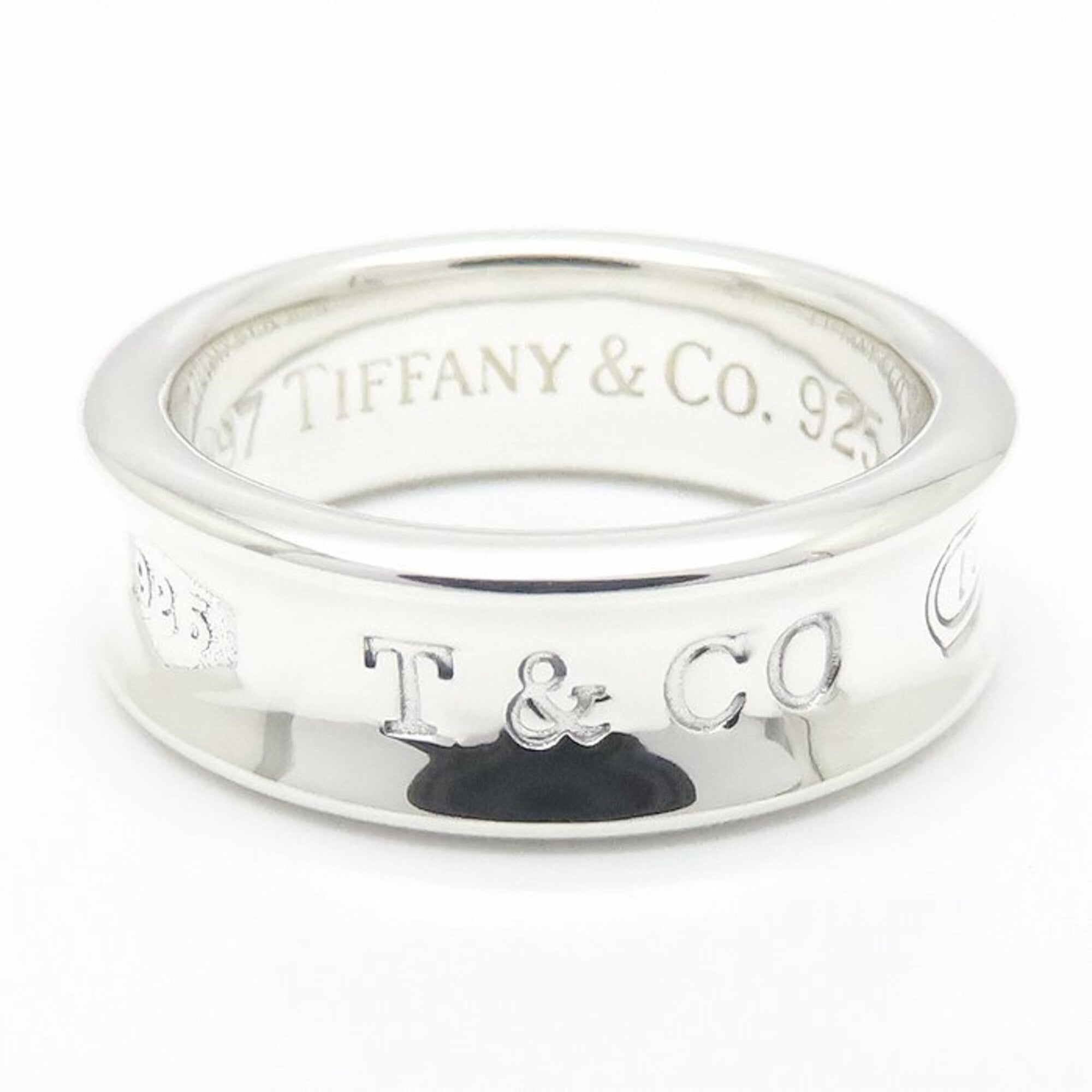 Tiffany Silver 925 Band Ring (Pre-Owned)
