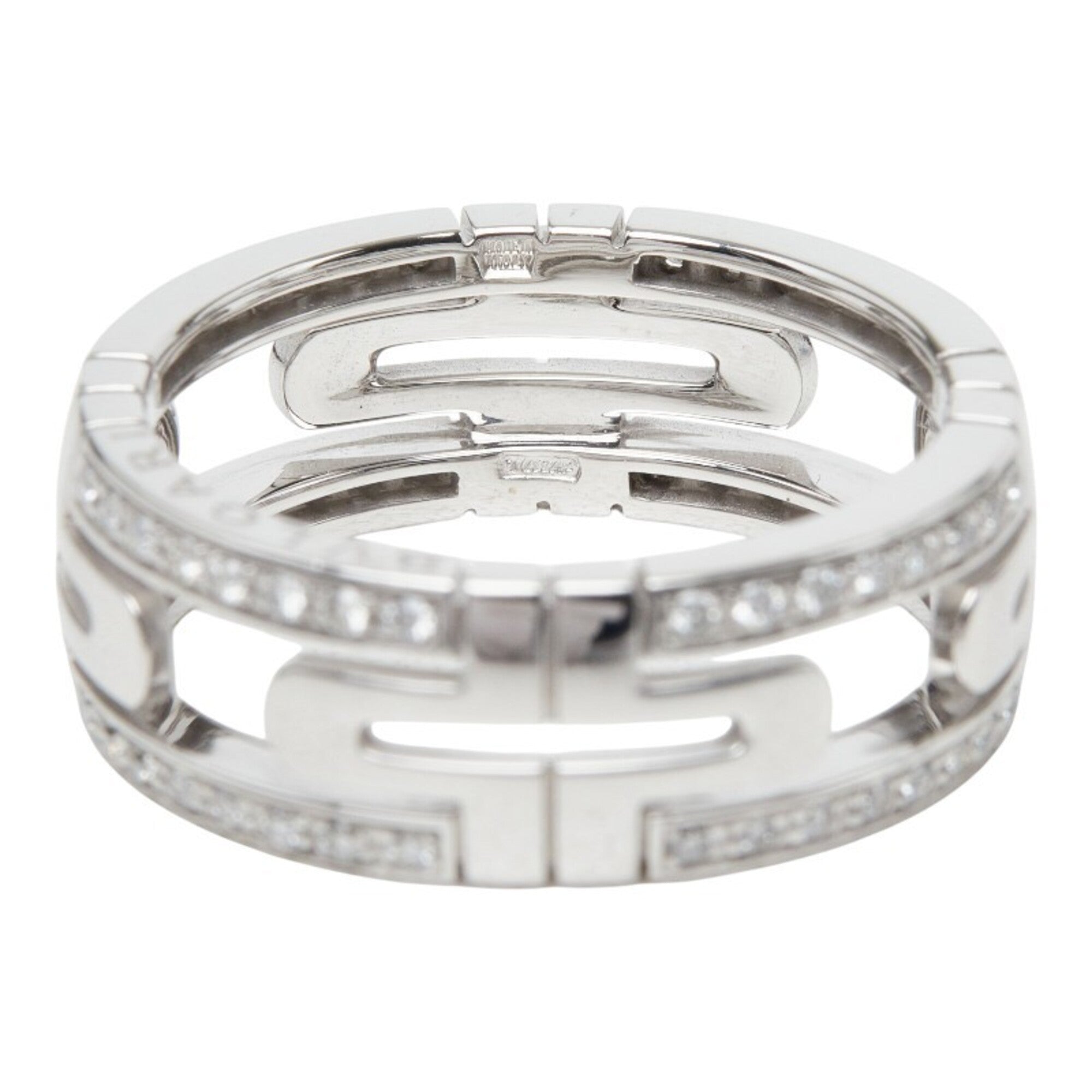 Bvlgari White Gold (18K) Band Ring (Pre-Owned)