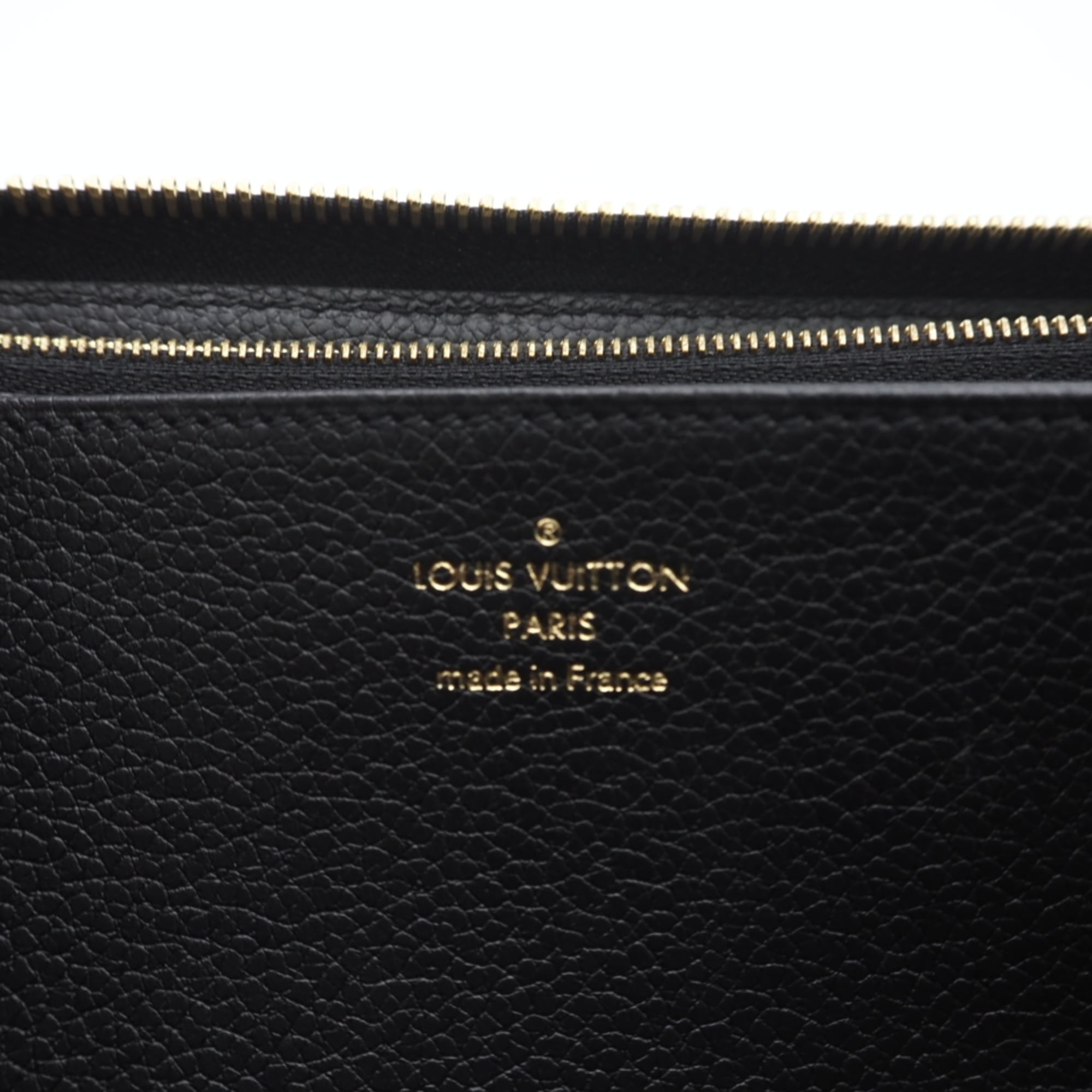 Louis Vuitton Bicolor Black Galle Monogram Monogram Empreinte Long Wallet (Bi-Fold) (Pre-Owned)