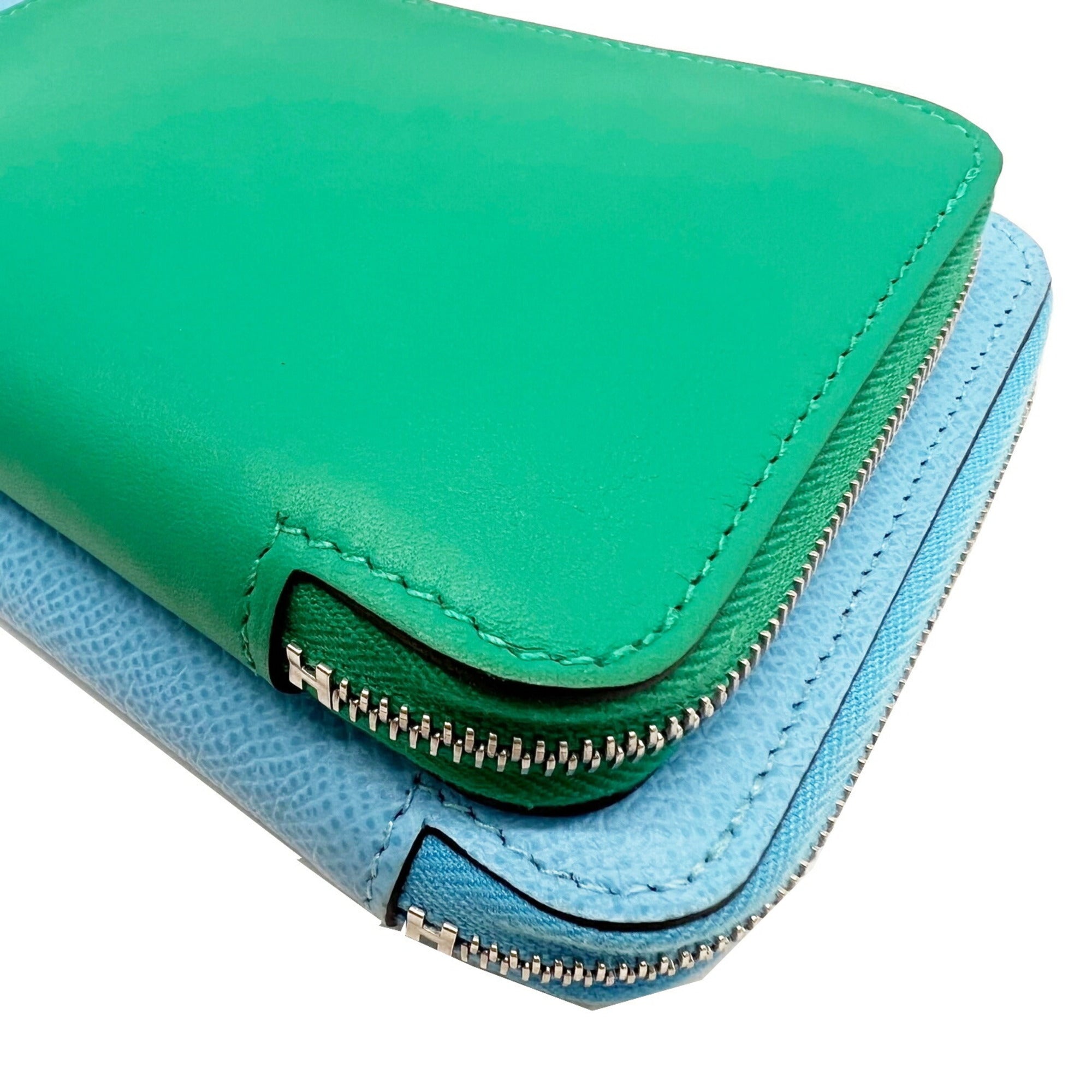 Hermes Celeste Mint Green Epsom Leather Swift Leather Fanny Pack Shoulder Bag (Pre-Owned)