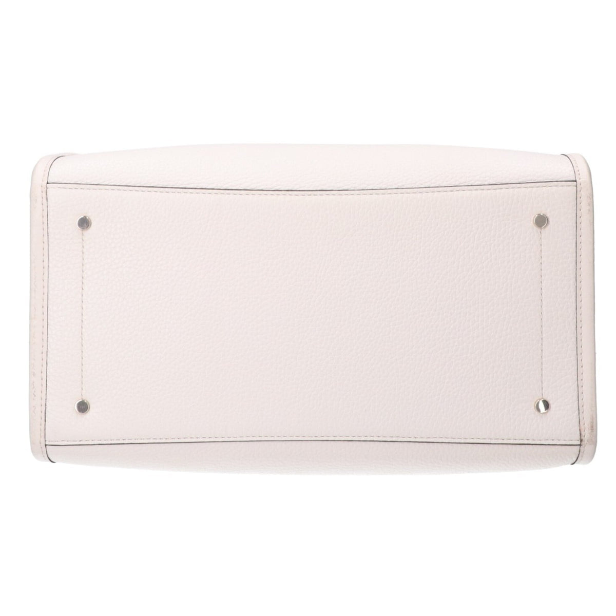 Kate Spade White Leather Tote Bag (Pre-Owned)