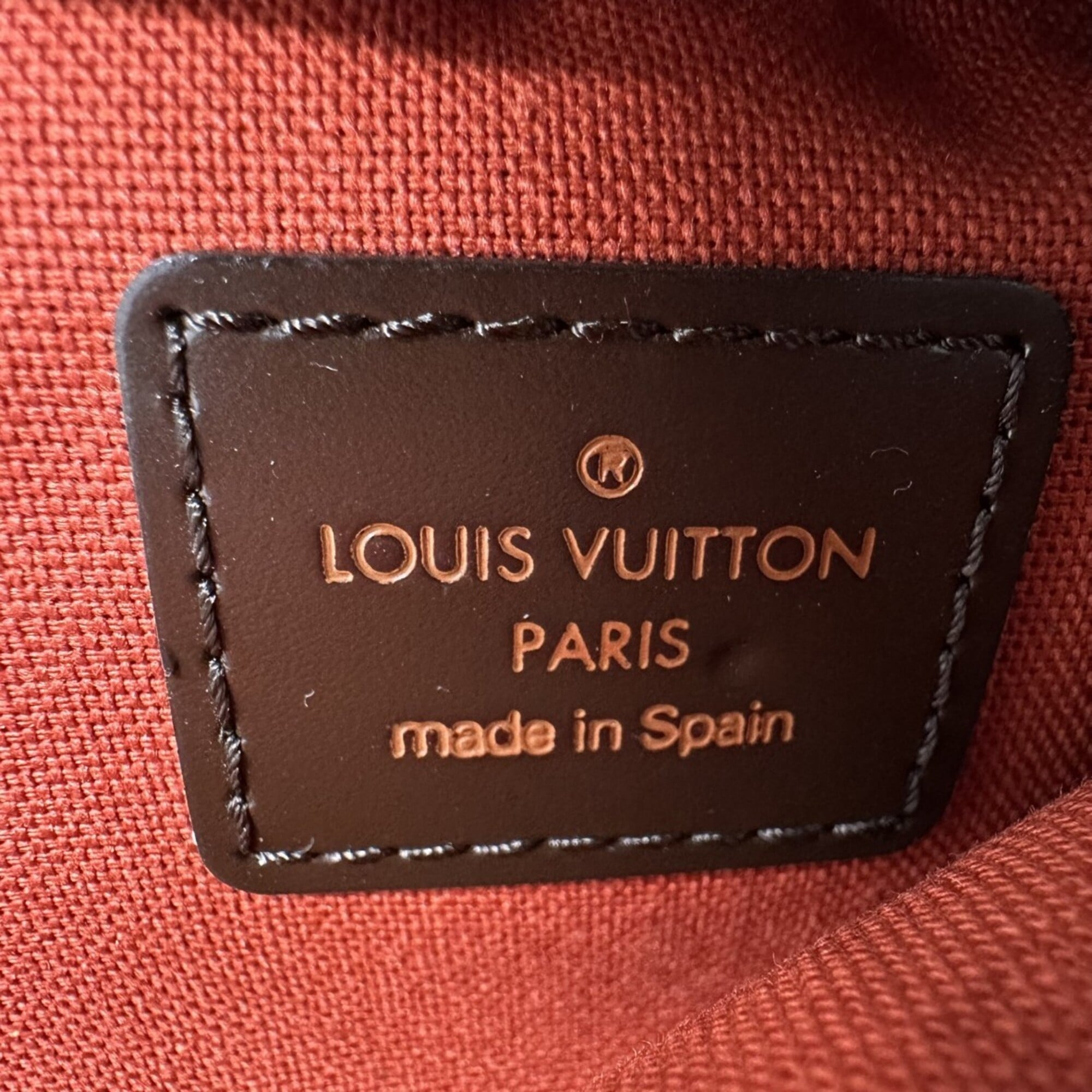 Louis Vuitton Damier Brown Damier Canvas Shoulder Bag Sling Bag (Pre-Owned)