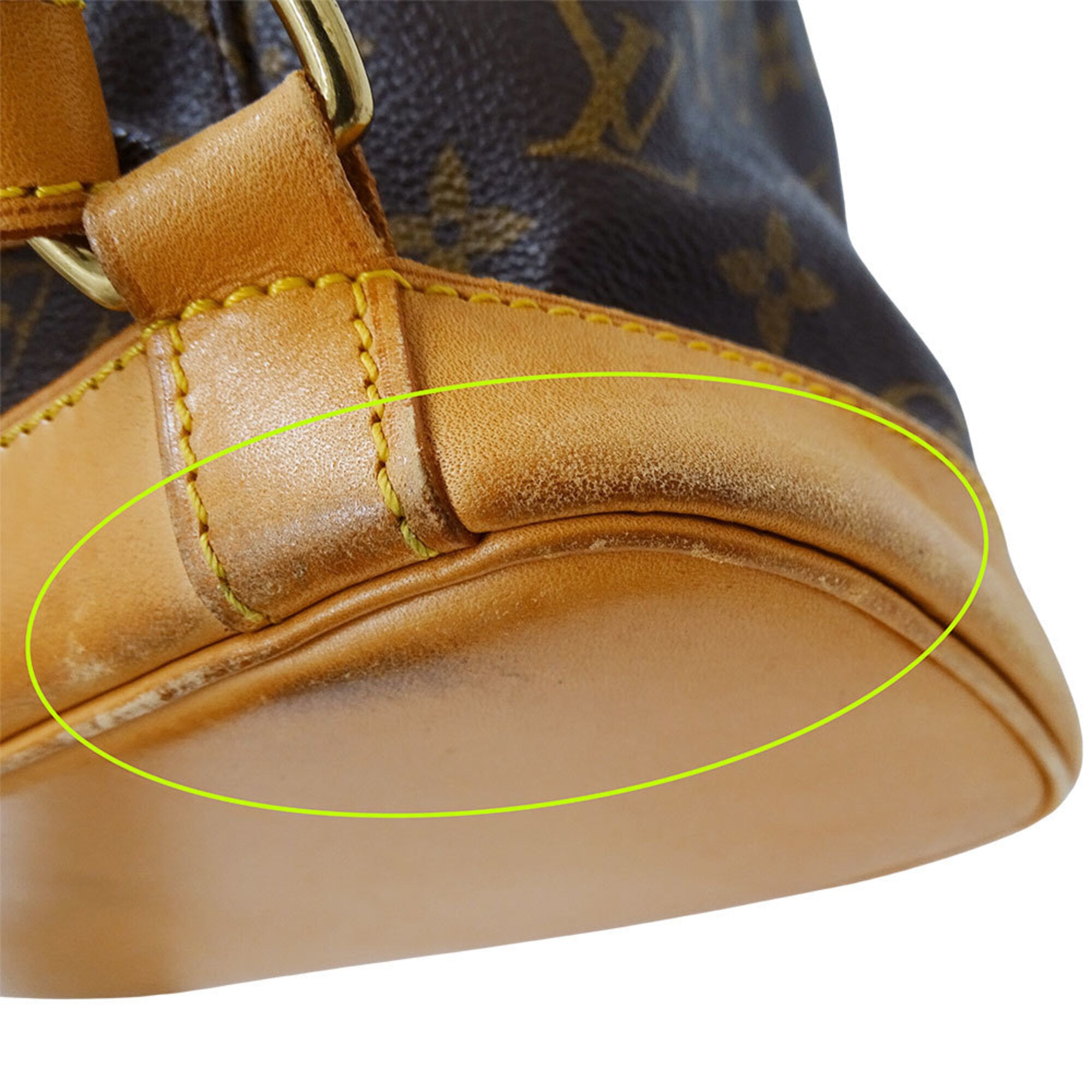 Louis Vuitton Brown Monogram Canvas Backpack (Pre-Owned)