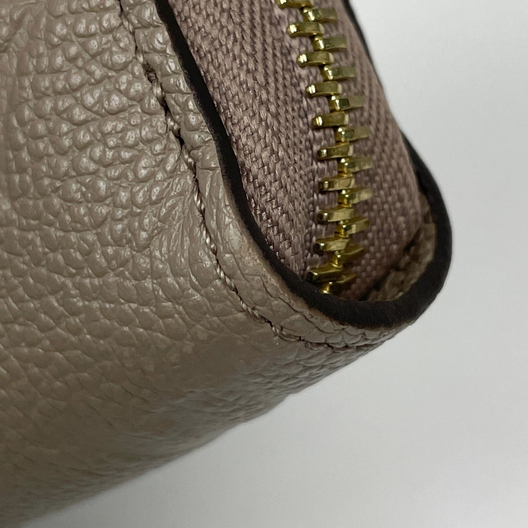 Louis Vuitton Tourterelle Monogram Empreinte Long Wallet (Bi-Fold) (Pre-Owned)