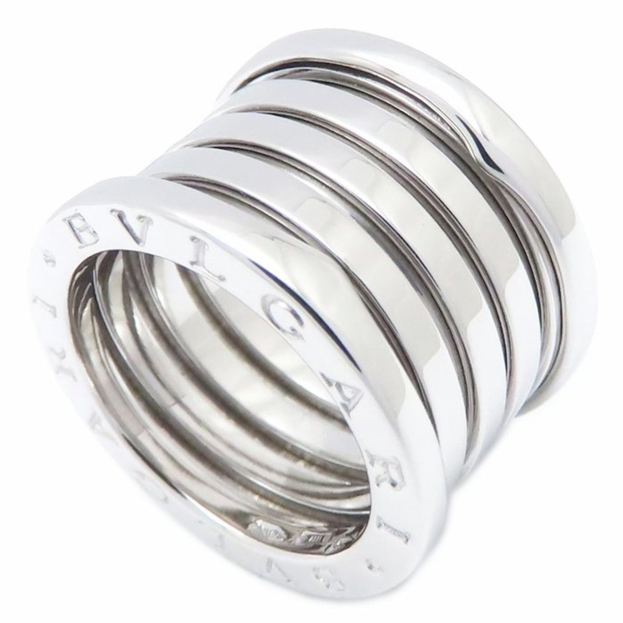Bvlgari White Gold (18K) Band Ring (Pre-Owned)
