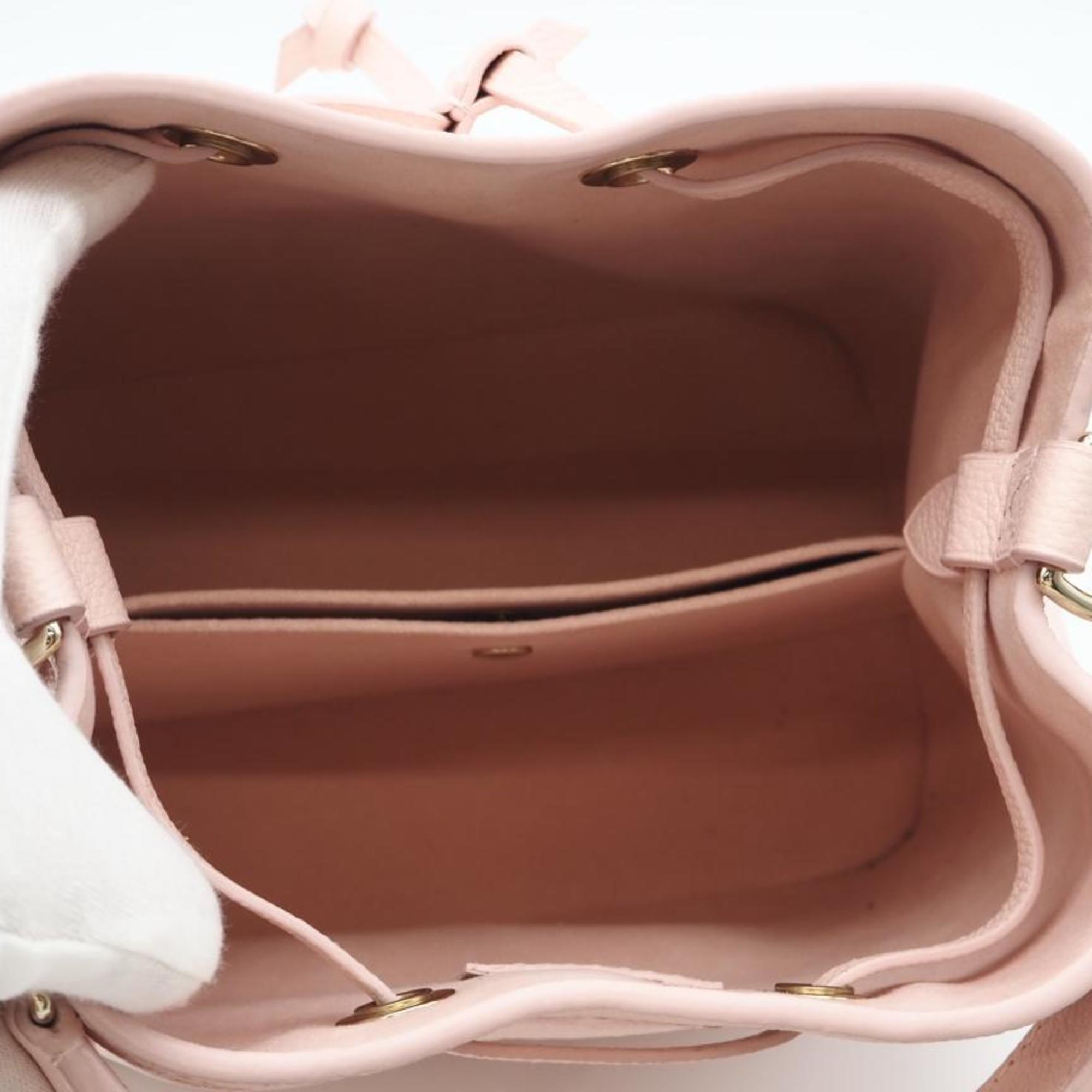 Louis Vuitton Opal Pink Leather Shoulder Bag (Pre-Owned)