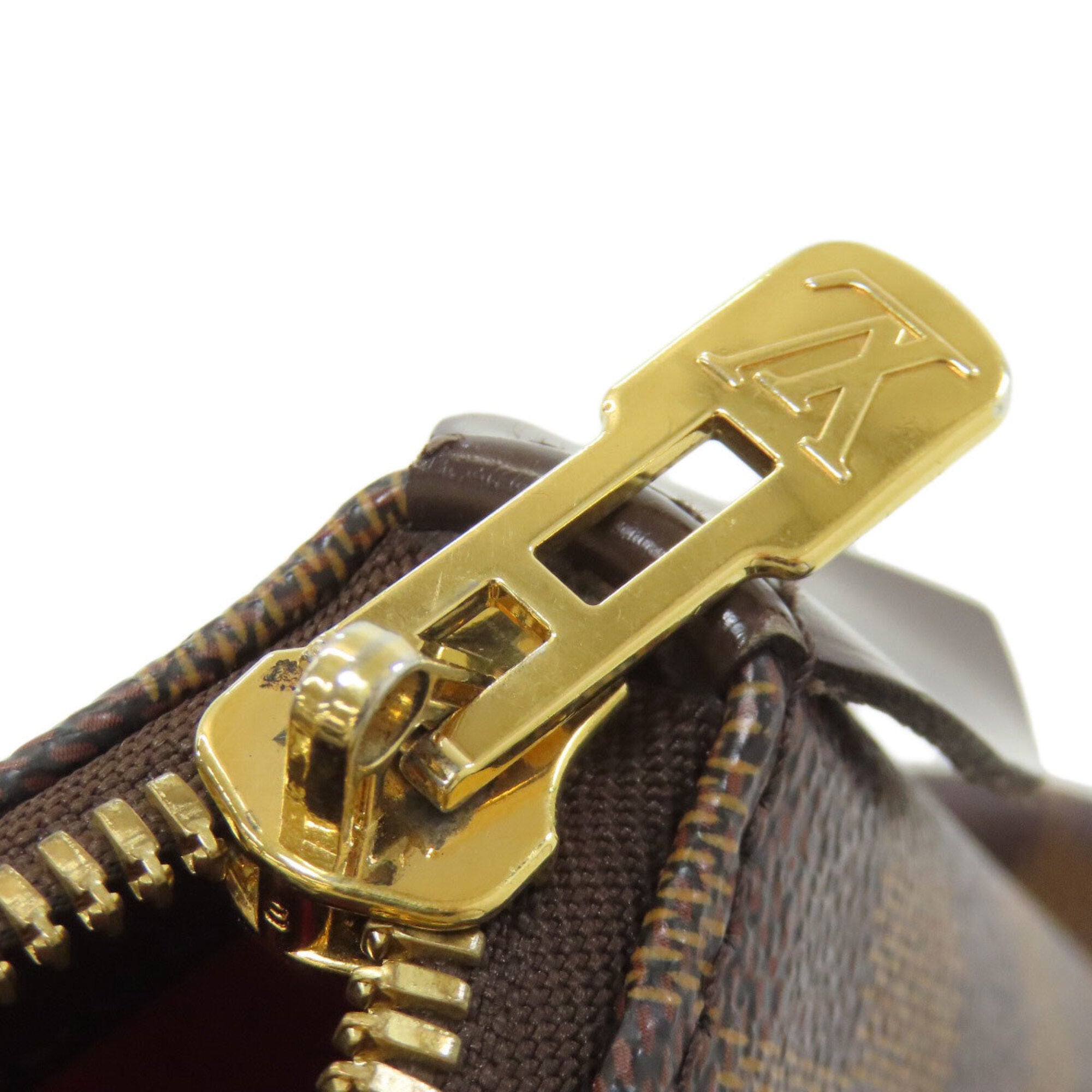 Louis Vuitton Damier Damier Canvas Ebene Damier Canvas Handbag (Pre-Owned)