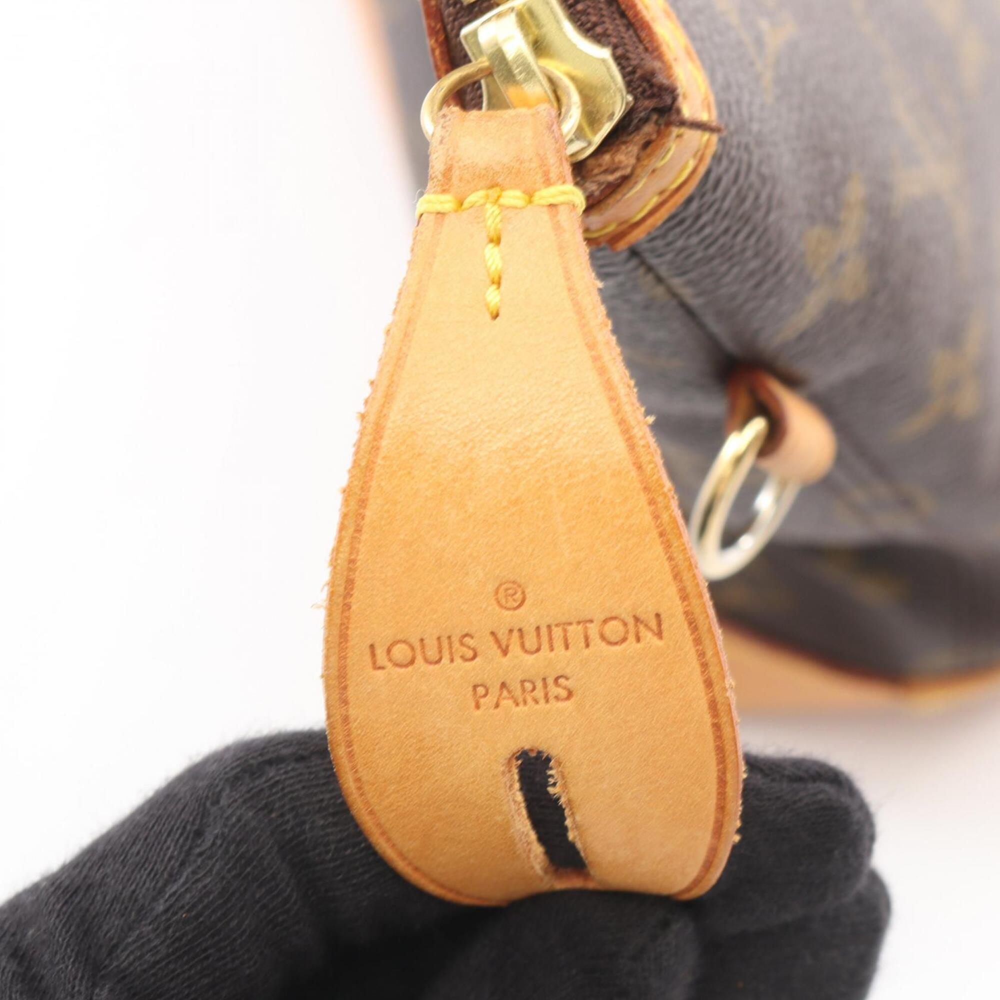 Louis Vuitton Brown Pvc Leather Handbag (Pre-Owned)