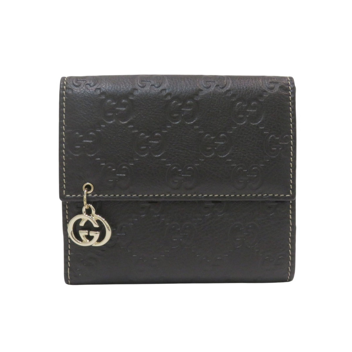 Gucci Black Leather Wallet (Bi-Fold) (Pre-Owned)
