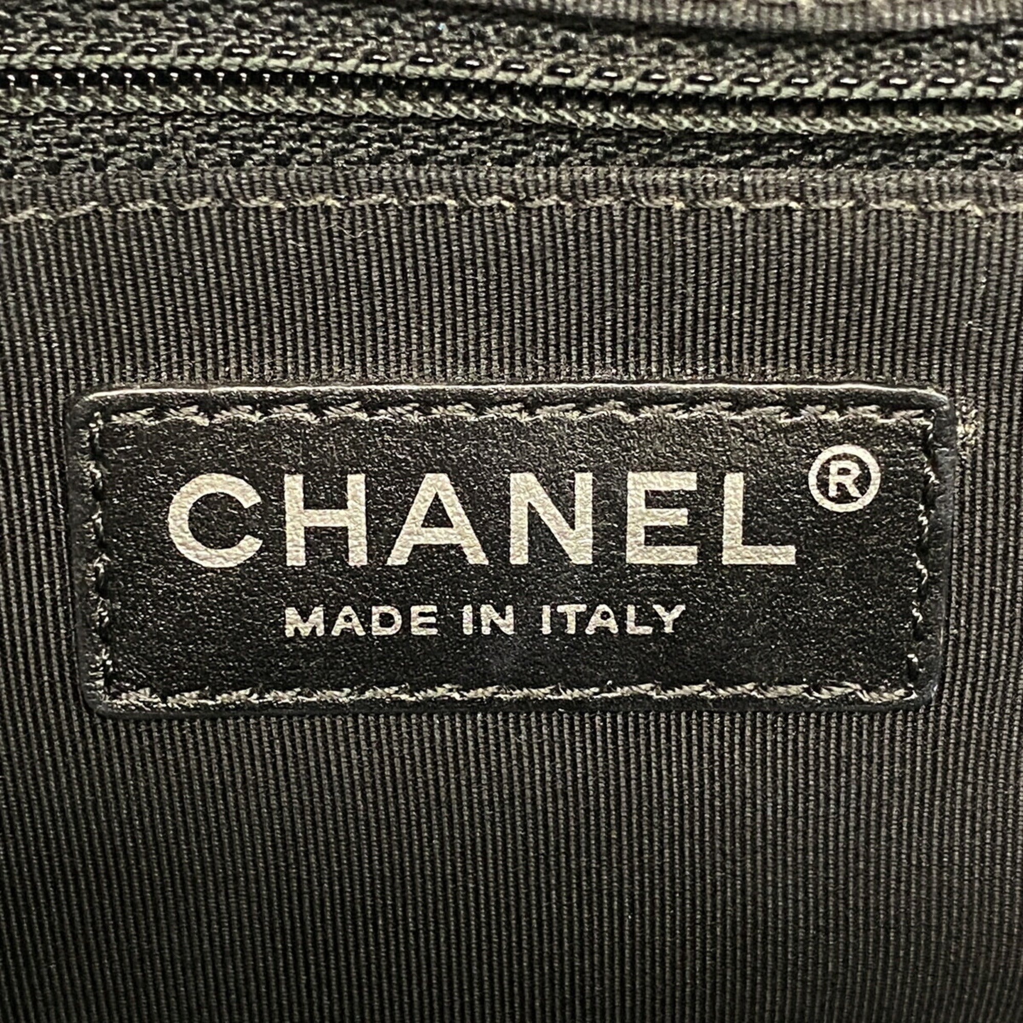 Chanel Gray Denim Handbag (Pre-Owned)