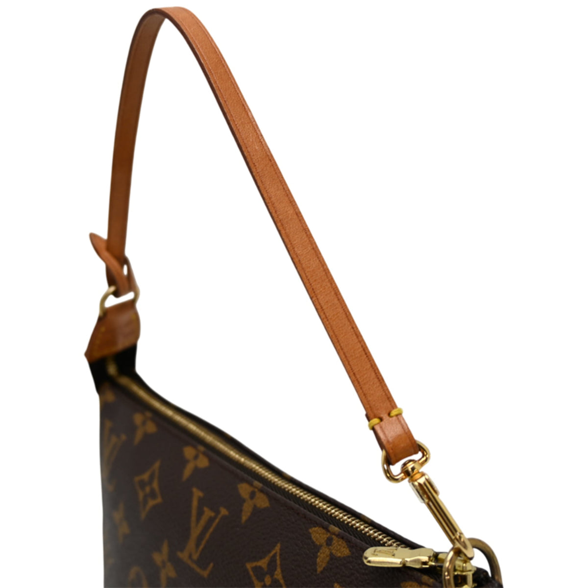 Louis Vuitton Brown Monogram Pochette Pouch (Pre-Owned)
