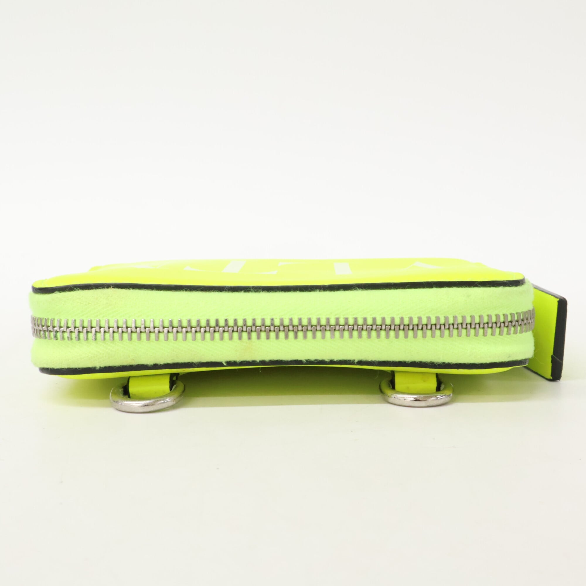 Valentino Yellow Leather Coin Purse/Coin Case (Pre-Owned)