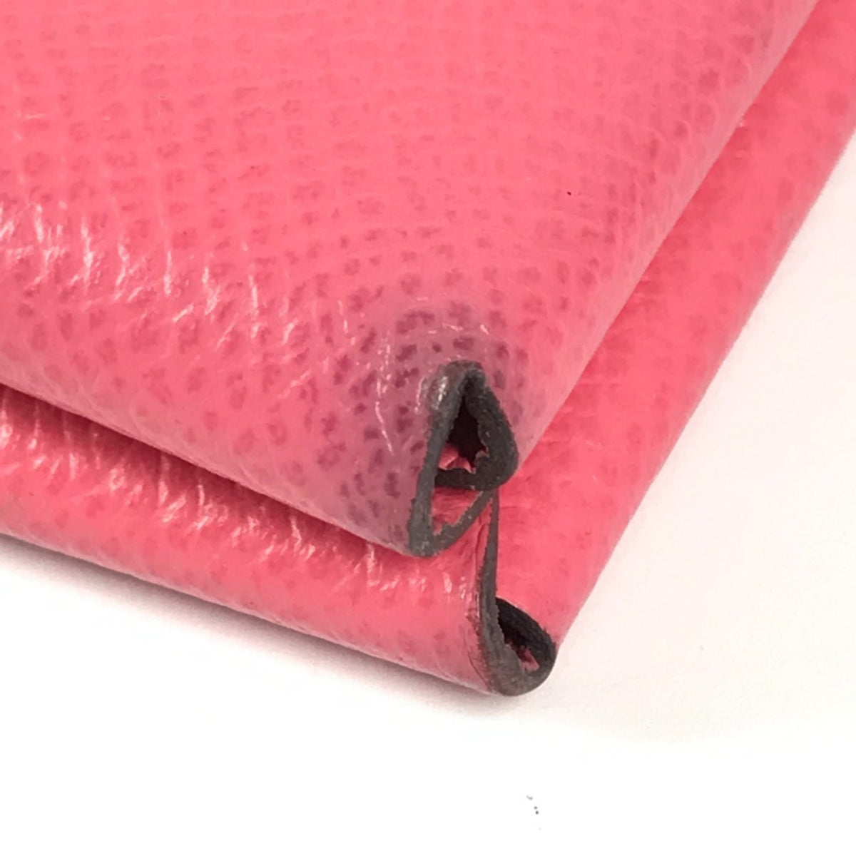 Hermes Pink Rose Azalee Epsom Leather Coin Purse/Coin Case (Pre-Owned)