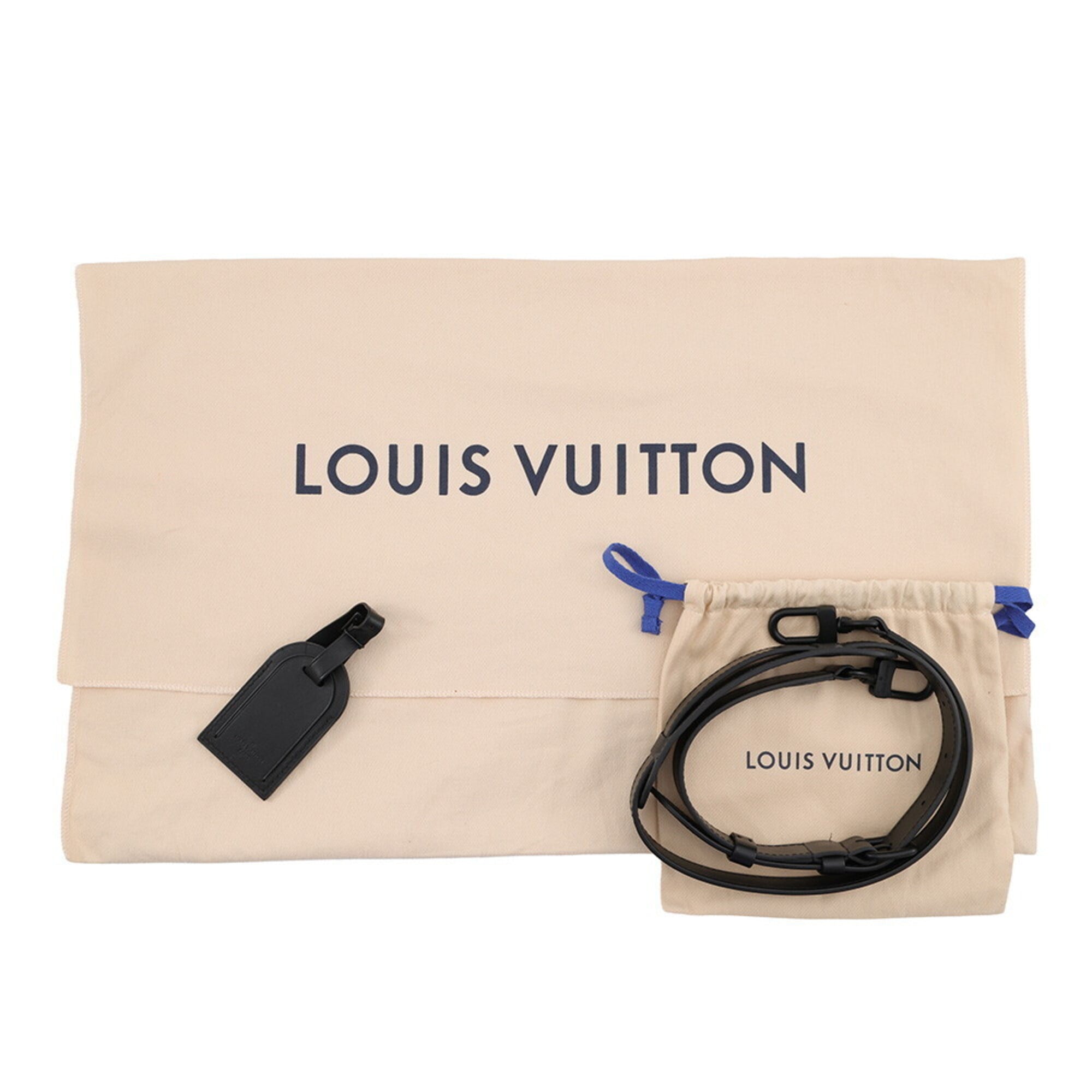 Louis Vuitton Monogram Eclipse Black Noir Monogram Eclipse Handbag Tote Bag (Pre-Owned)