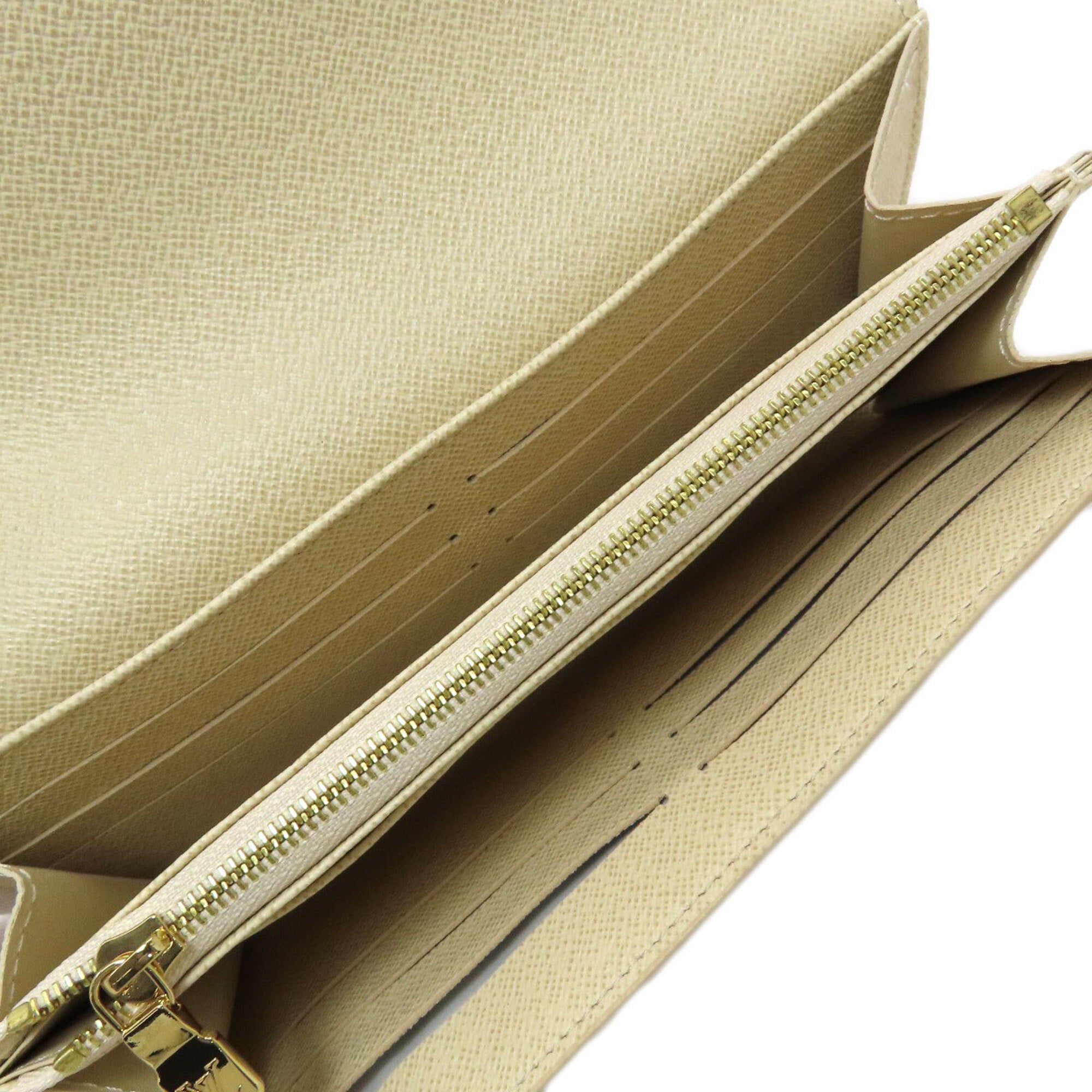 Louis Vuitton Damier Azur Damier Canvas Long Wallet (Bi-Fold) (Pre-Owned)