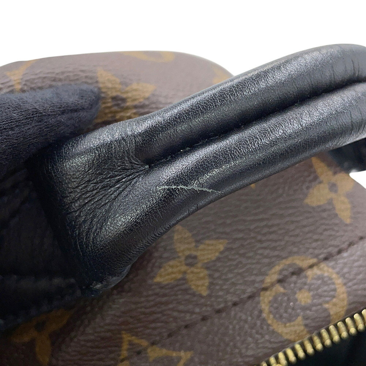 Louis Vuitton Noir Monogram Reverse Monogram Backpack (Pre-Owned)