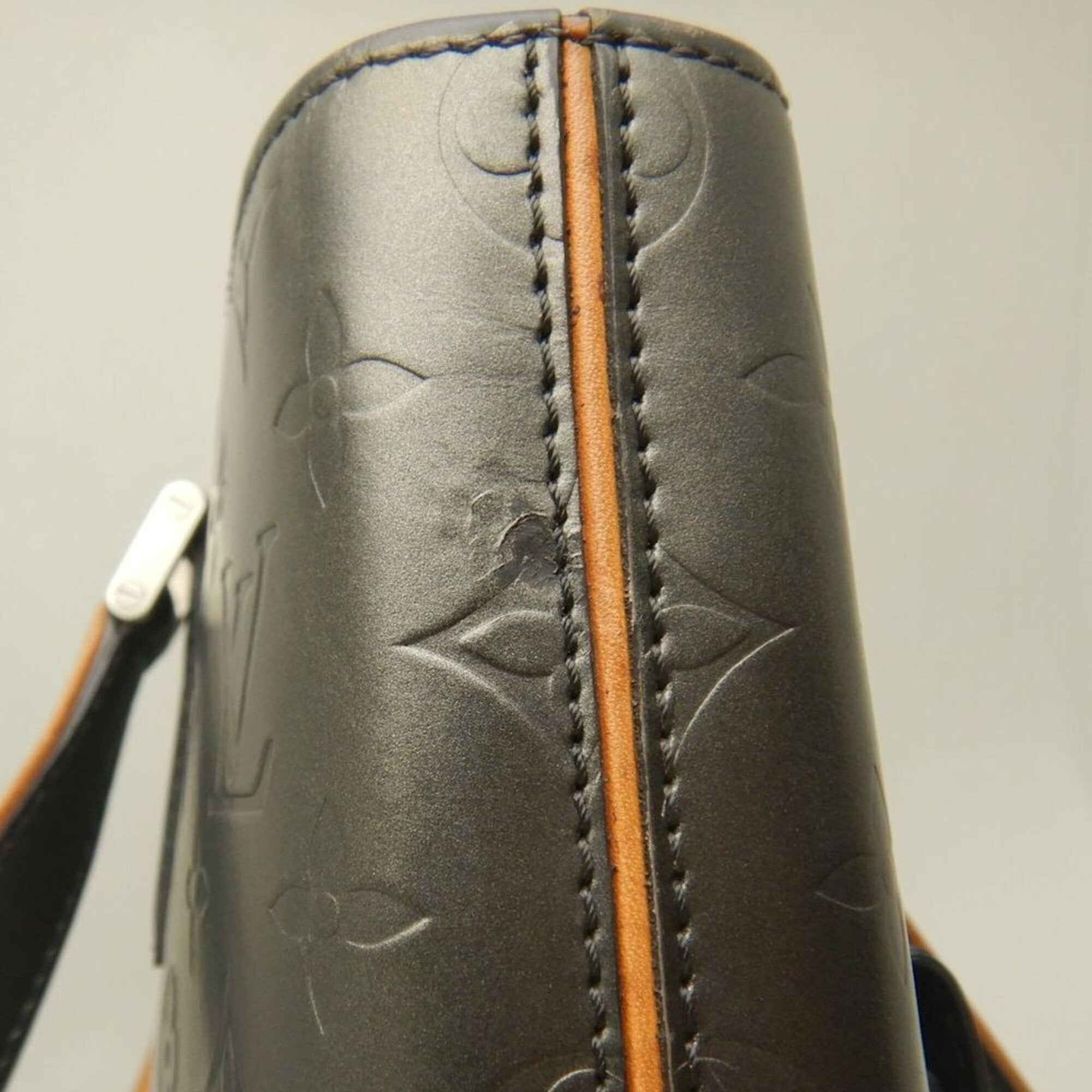 Louis Vuitton Monogram Noir Leather Tote Bag (Pre-Owned)