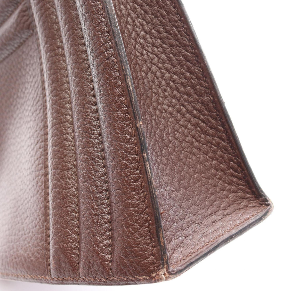 Hermes Brown Ardennes Leather Handbag Shoulder Bag (Pre-Owned)