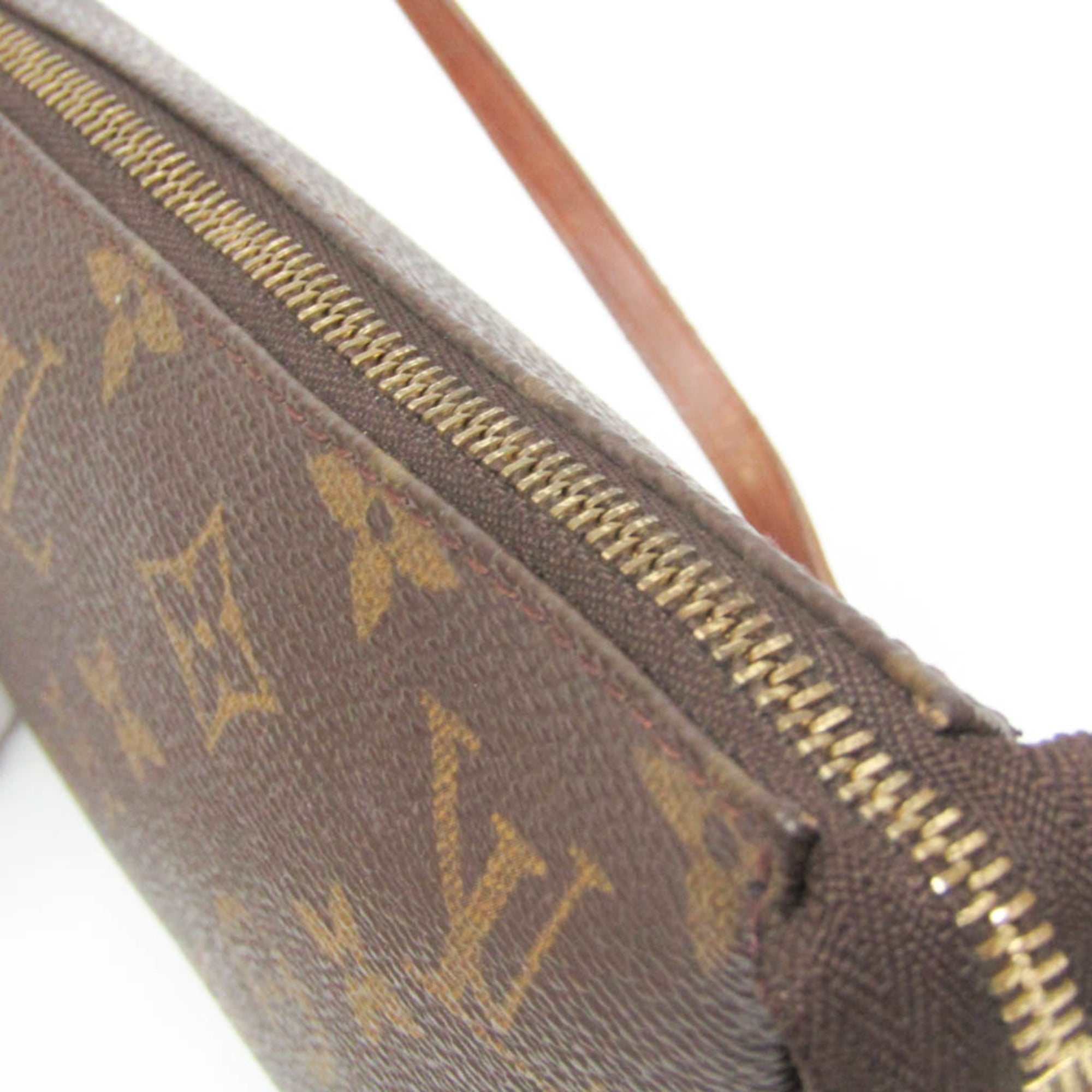 Louis Vuitton Pochette Accessoires Nm Monogram Canvas Brown Canvas Clutche & Pouche Bag (Pre-Owned)
