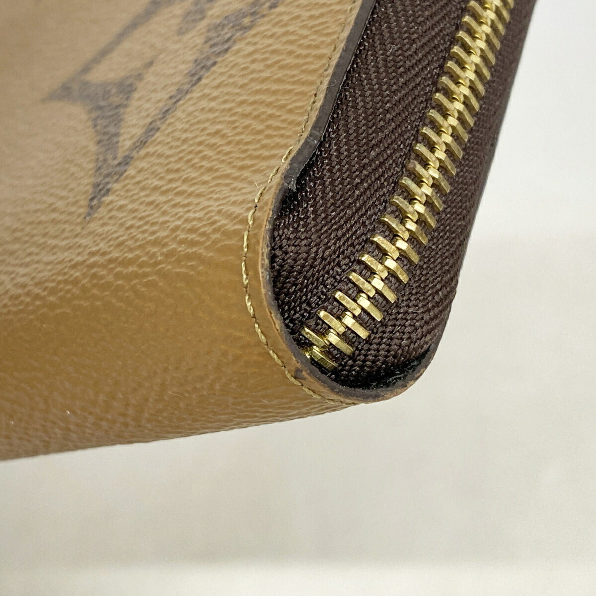 Louis Vuitton Brown Long Wallet (Bi-Fold) (Pre-Owned)
