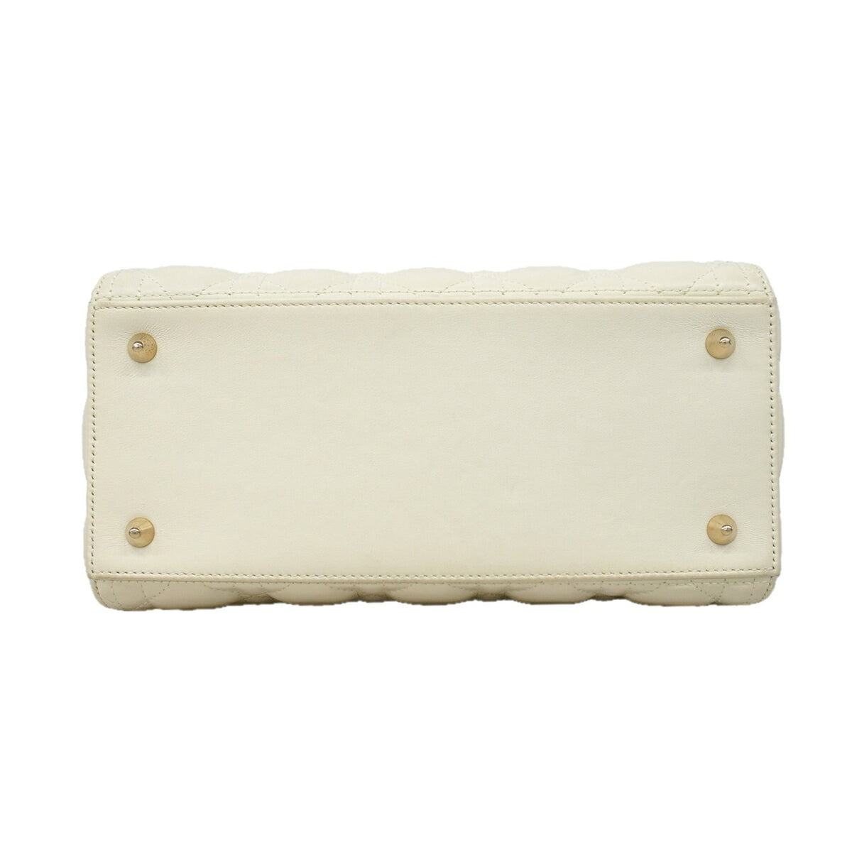 Christian Dior White Leather Handbag (Pre-Owned)