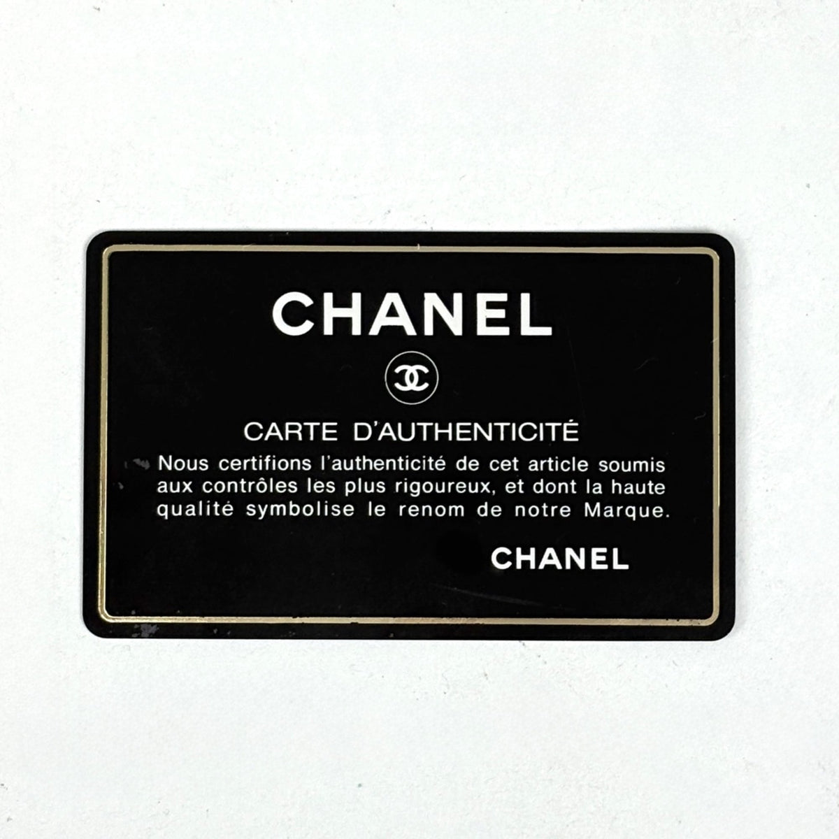 Chanel Navy Grained Calfskin Shoulder Bag (Pre-Owned)