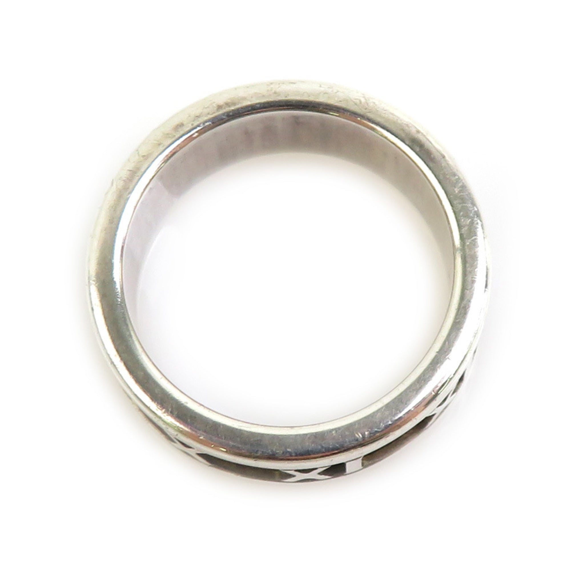 Tiffany Silver Silver 925 Band Ring (Pre-Owned)
