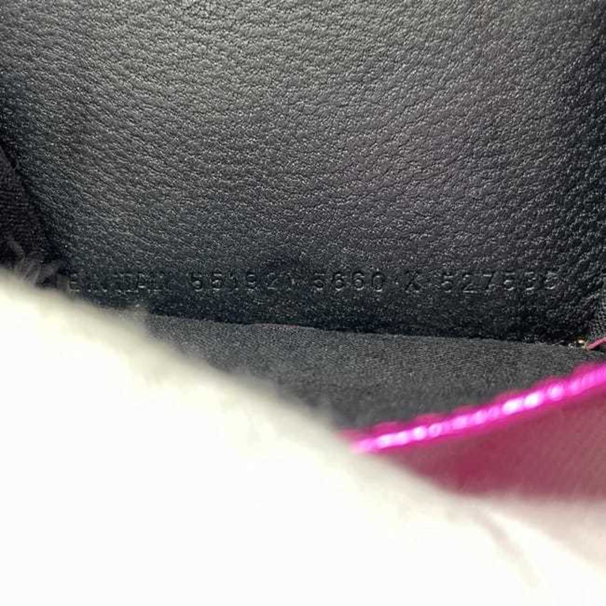 Balenciaga Pink Leather Wallet (Tri-Fold) (Pre-Owned)