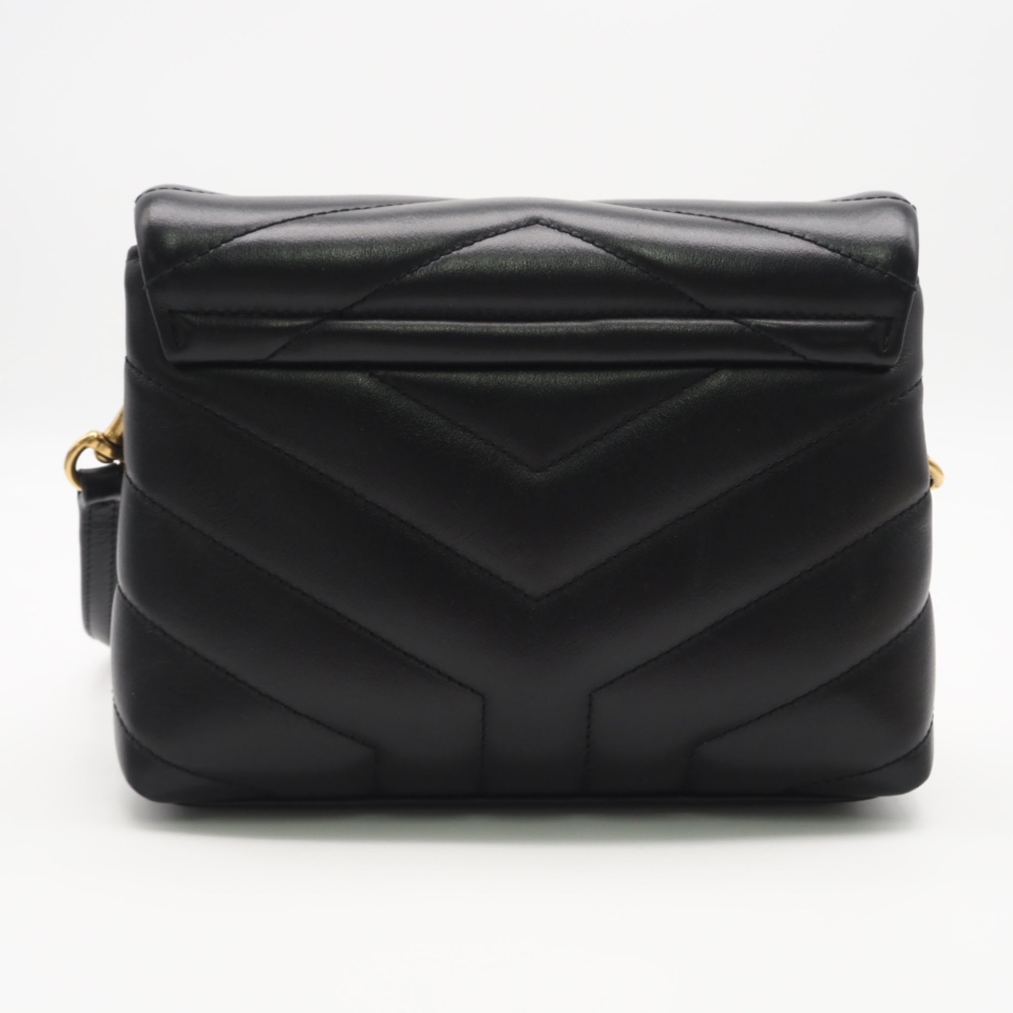 Yves Saint Laurent Black Leather Shoulder Bag (Pre-Owned)