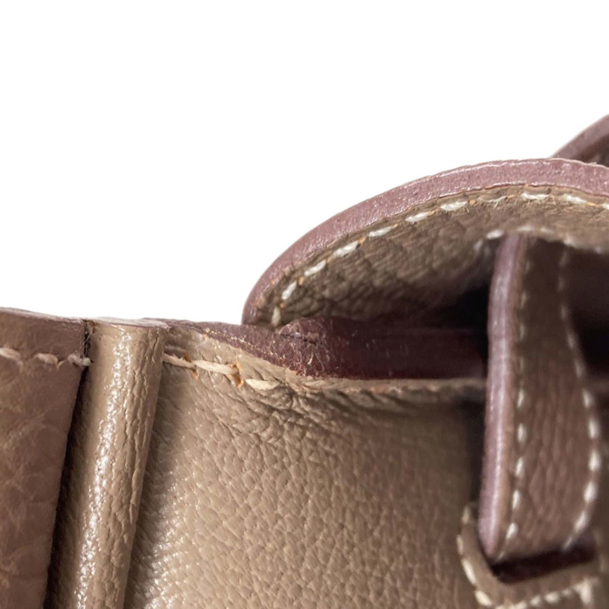 Hermes Birkin Brown Togo Leather Handbag (Pre-Owned)
