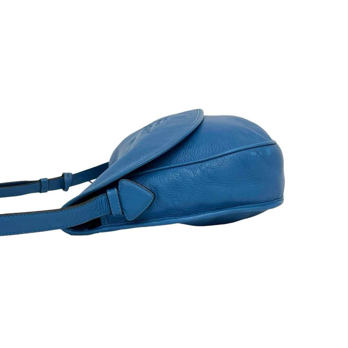 Loewe Blue Leather Pochette Shoulder Bag (Pre-Owned)