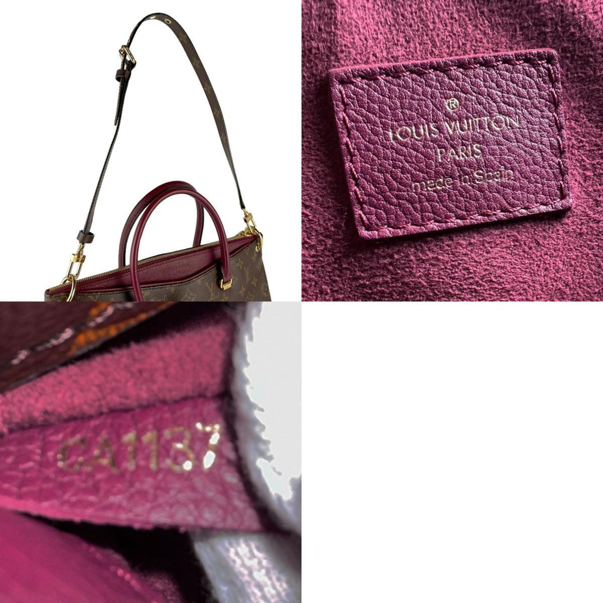 Louis Vuitton Monogram Raisin Monogram Handbag Shoulder Bag (Pre-Owned)