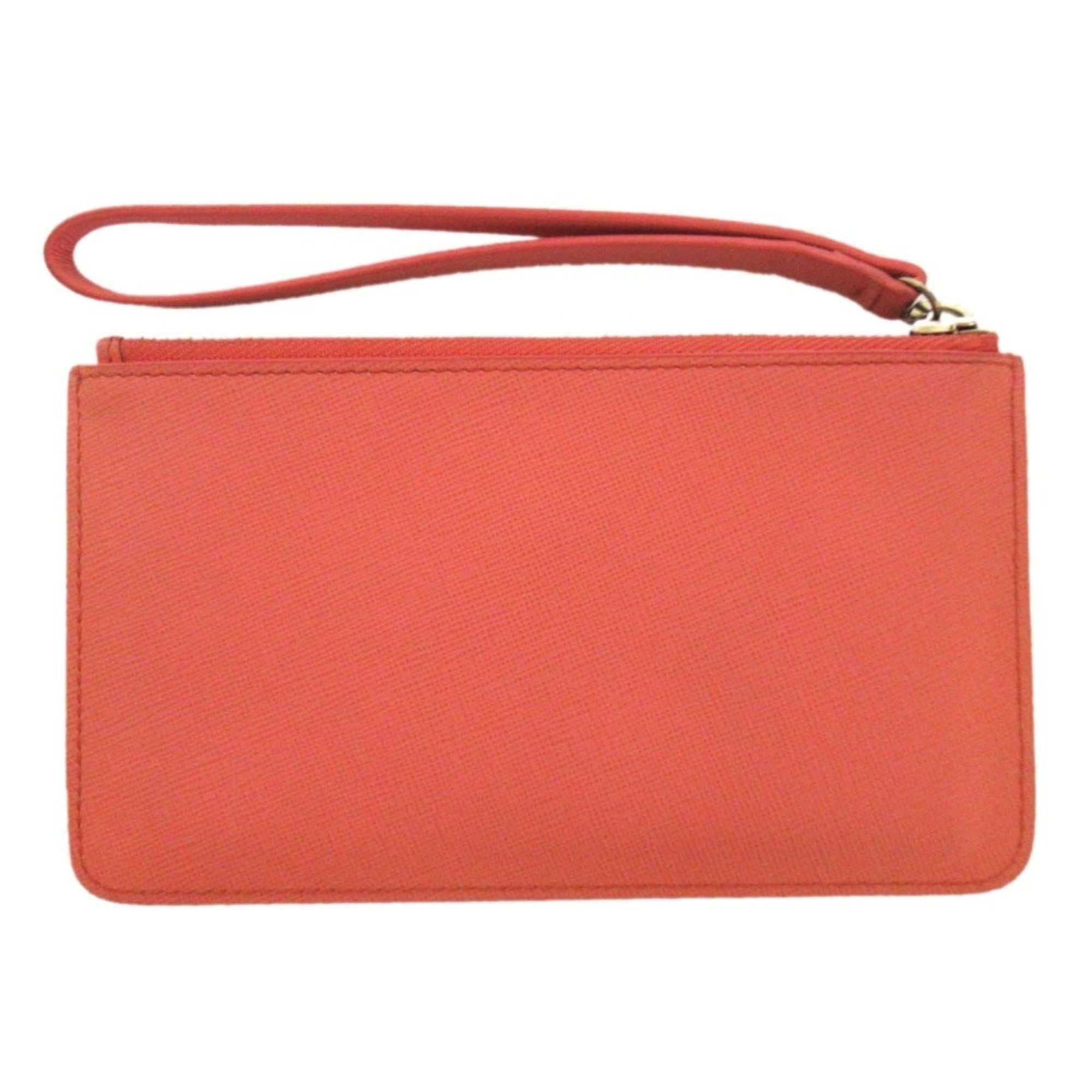 Versace Salmon Pink Pouch (Pre-Owned)