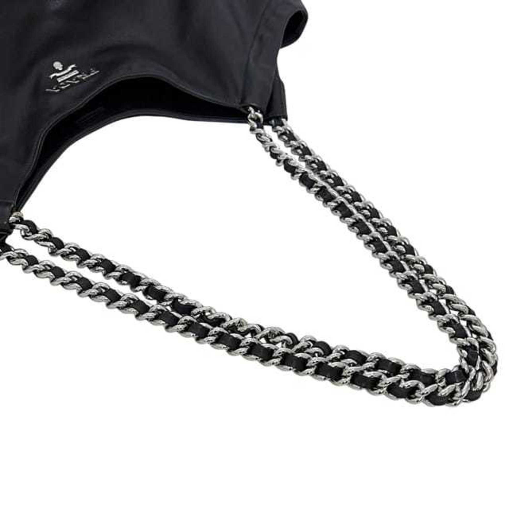 Prada Black Nero Leather Tote Bag (Pre-Owned)